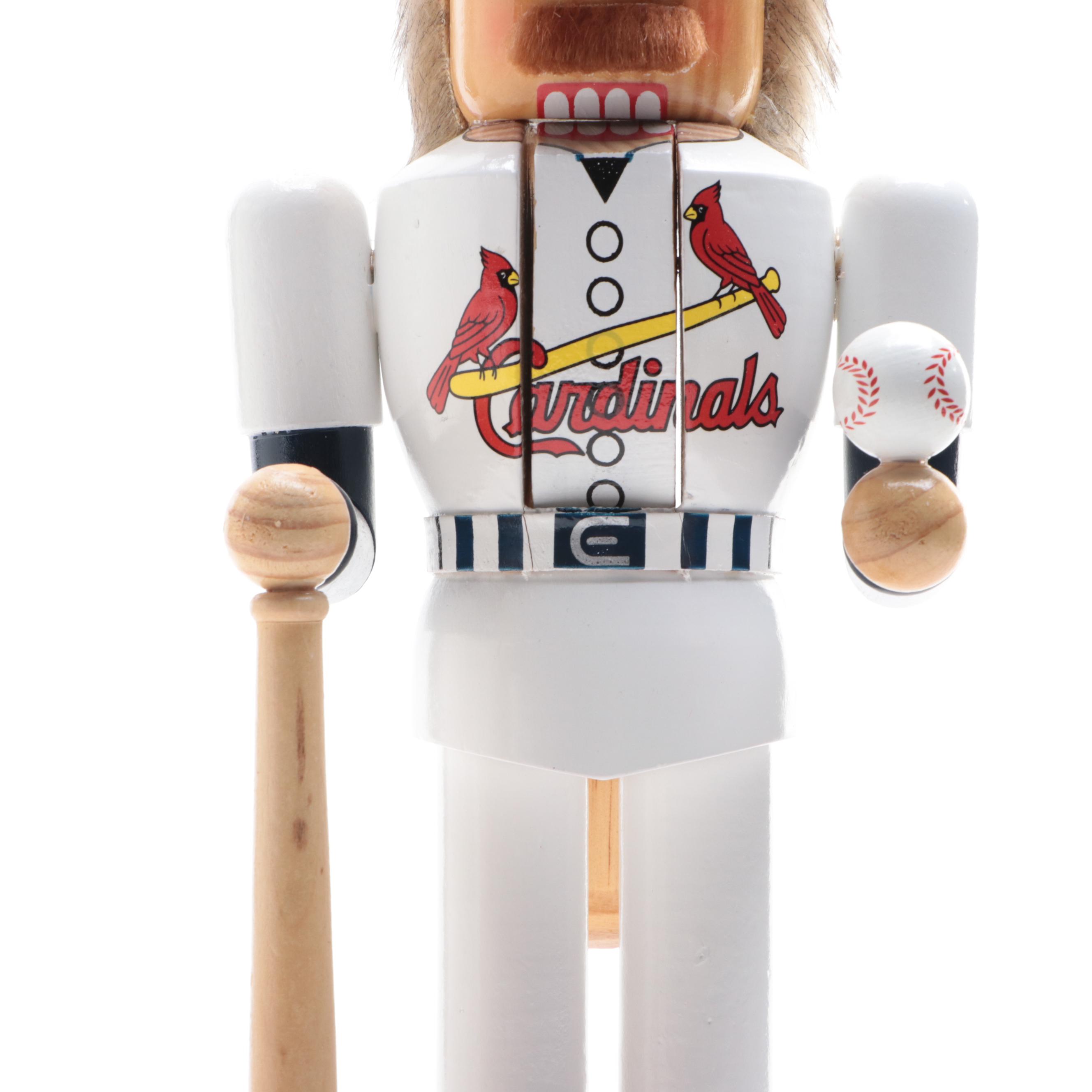 Kurt Adler MLB St. Louis Cardinals Baseball Nutcracker, 2005