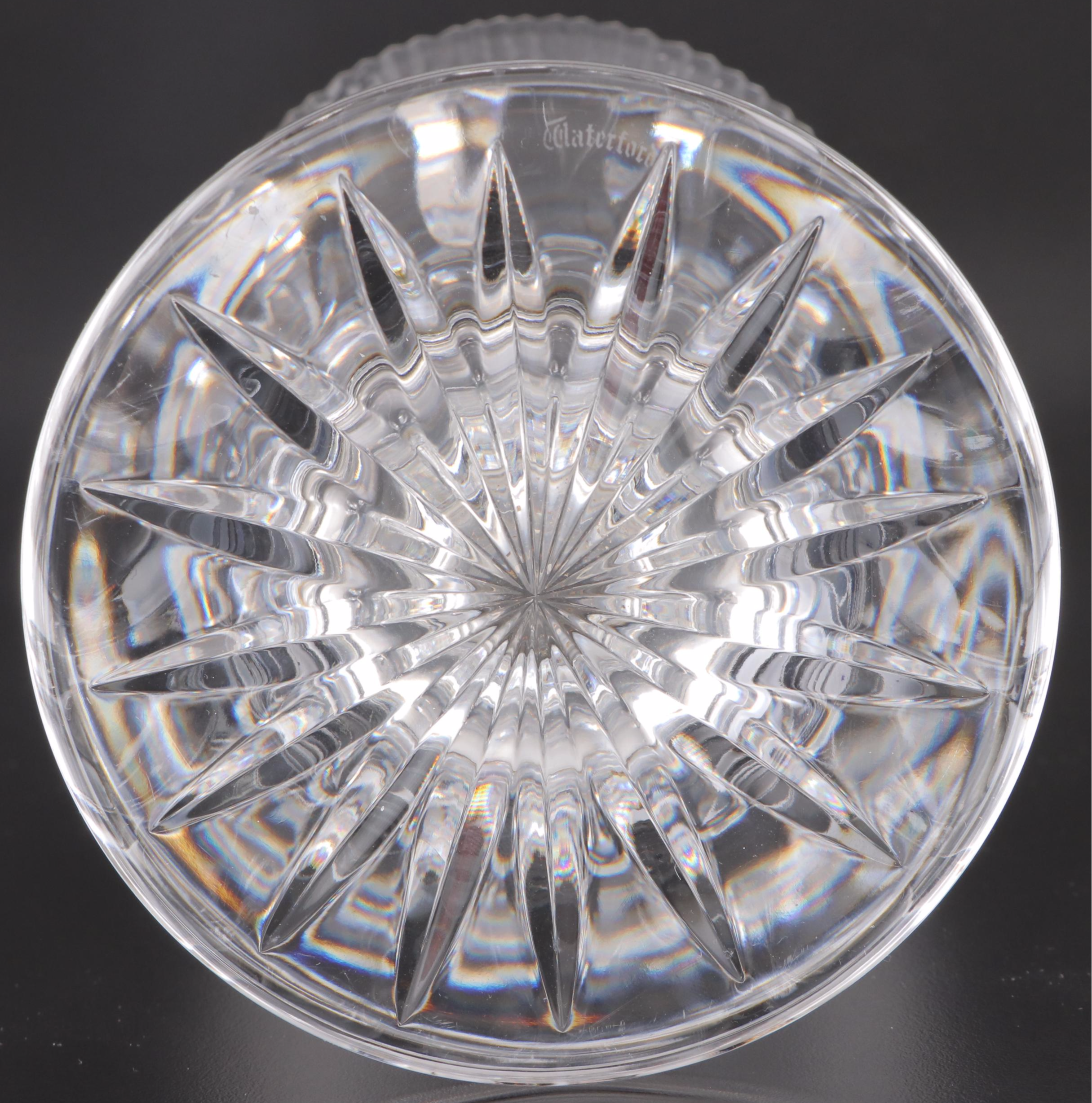 Waterford Crystal Romance of Ireland "Rock of Cashel" Trumpet Vase