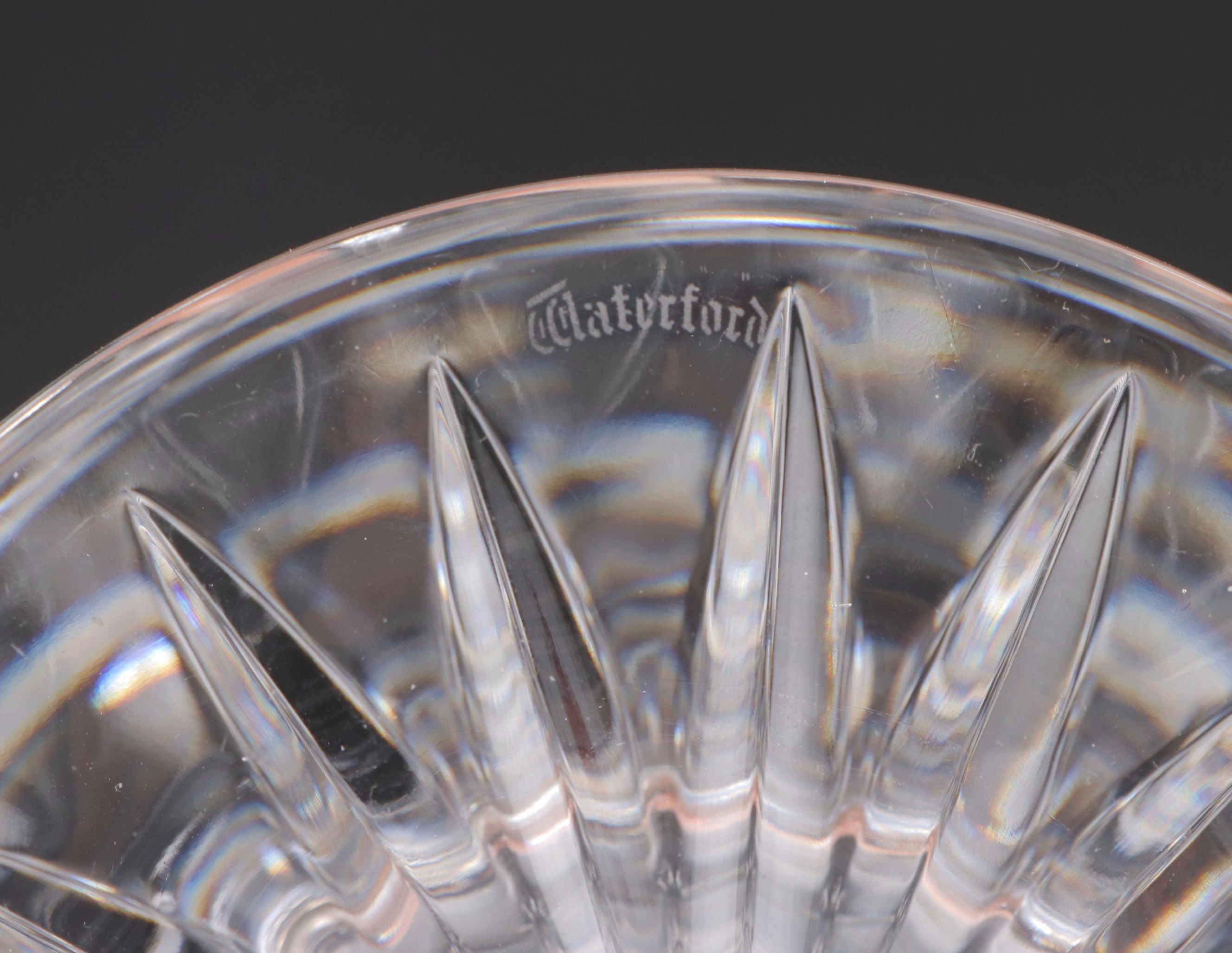 Waterford Crystal Romance of Ireland "Rock of Cashel" Trumpet Vase
