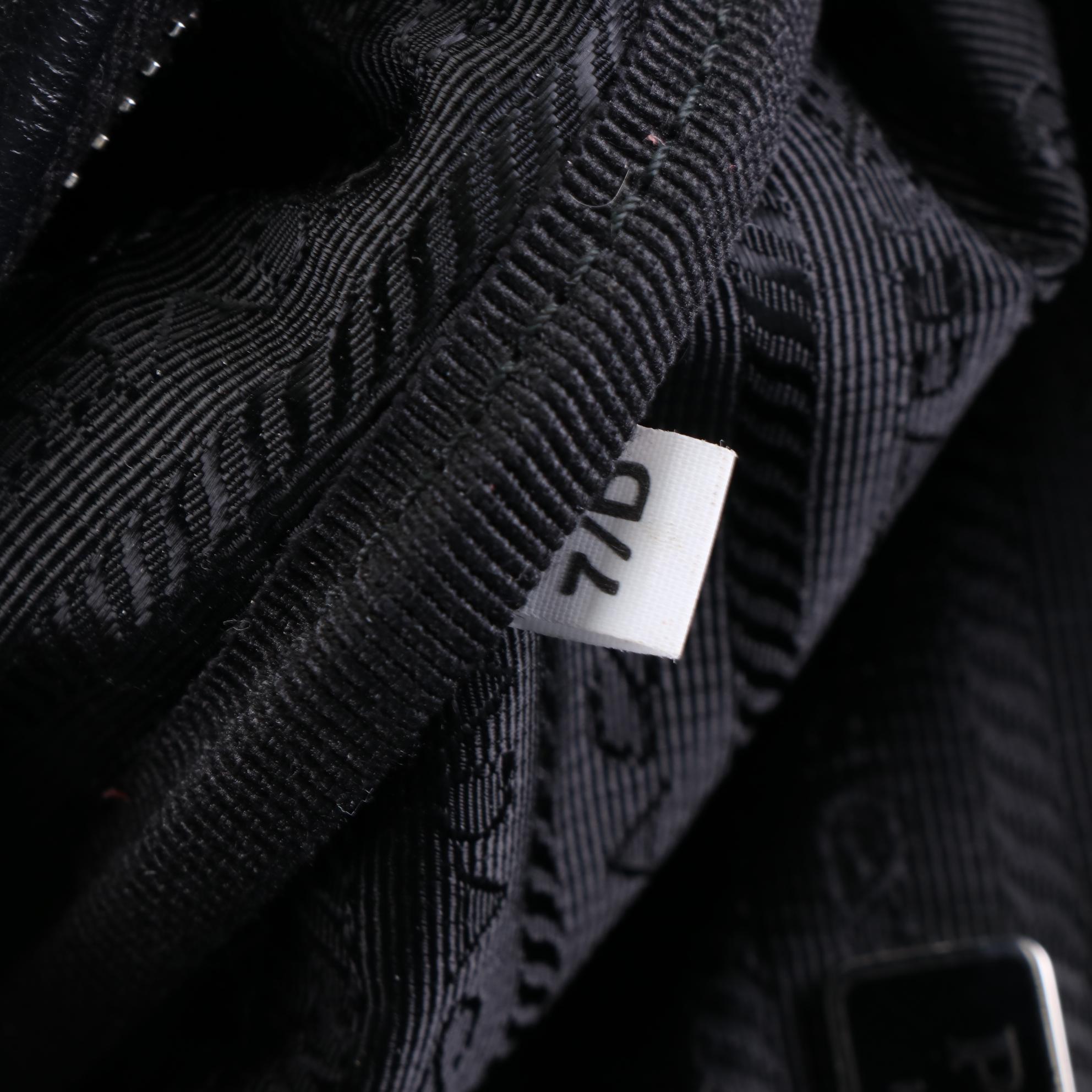 Prada Triangle Bag in Leather with Detachable Pouch