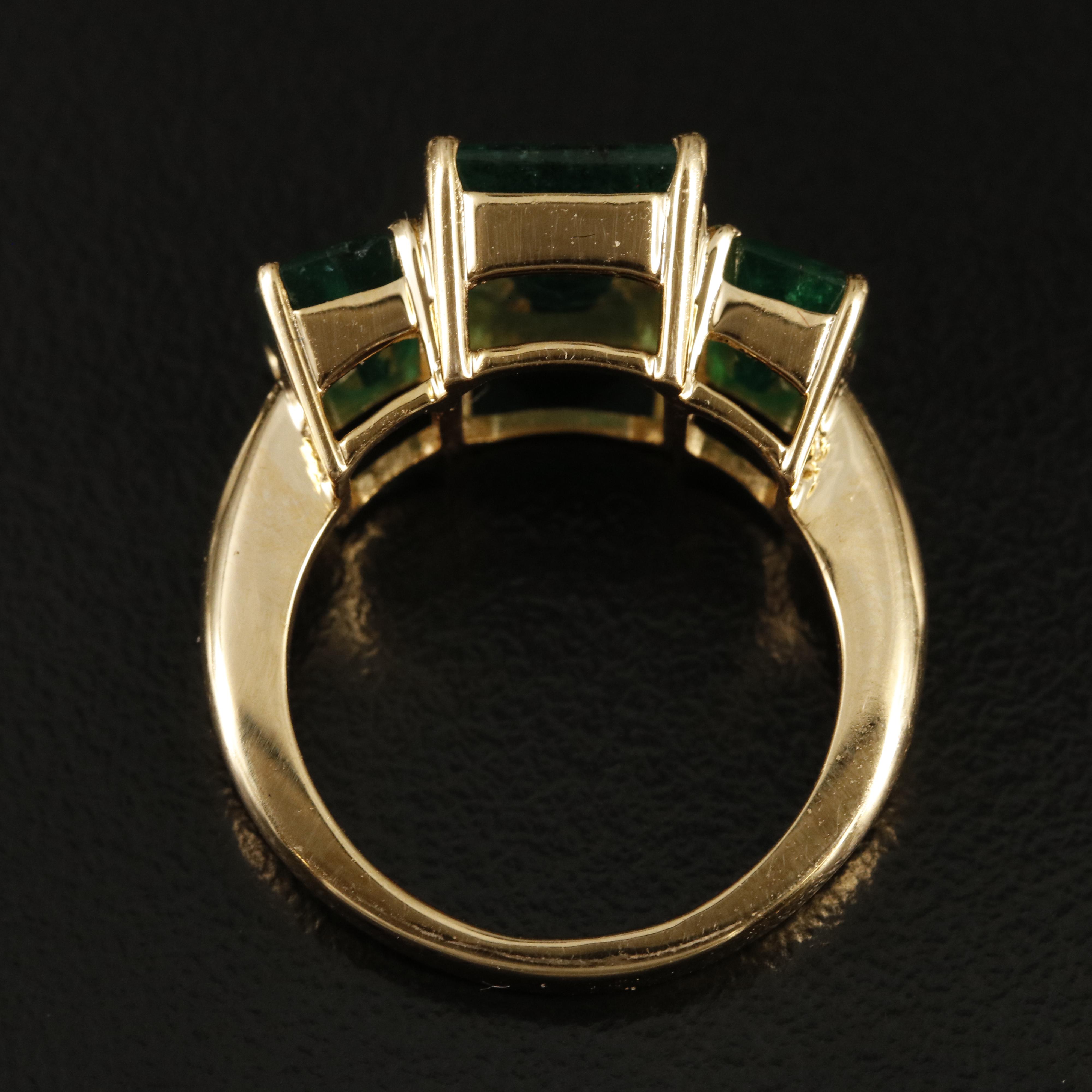 18K 4.95 CTW Ring with IGI Report