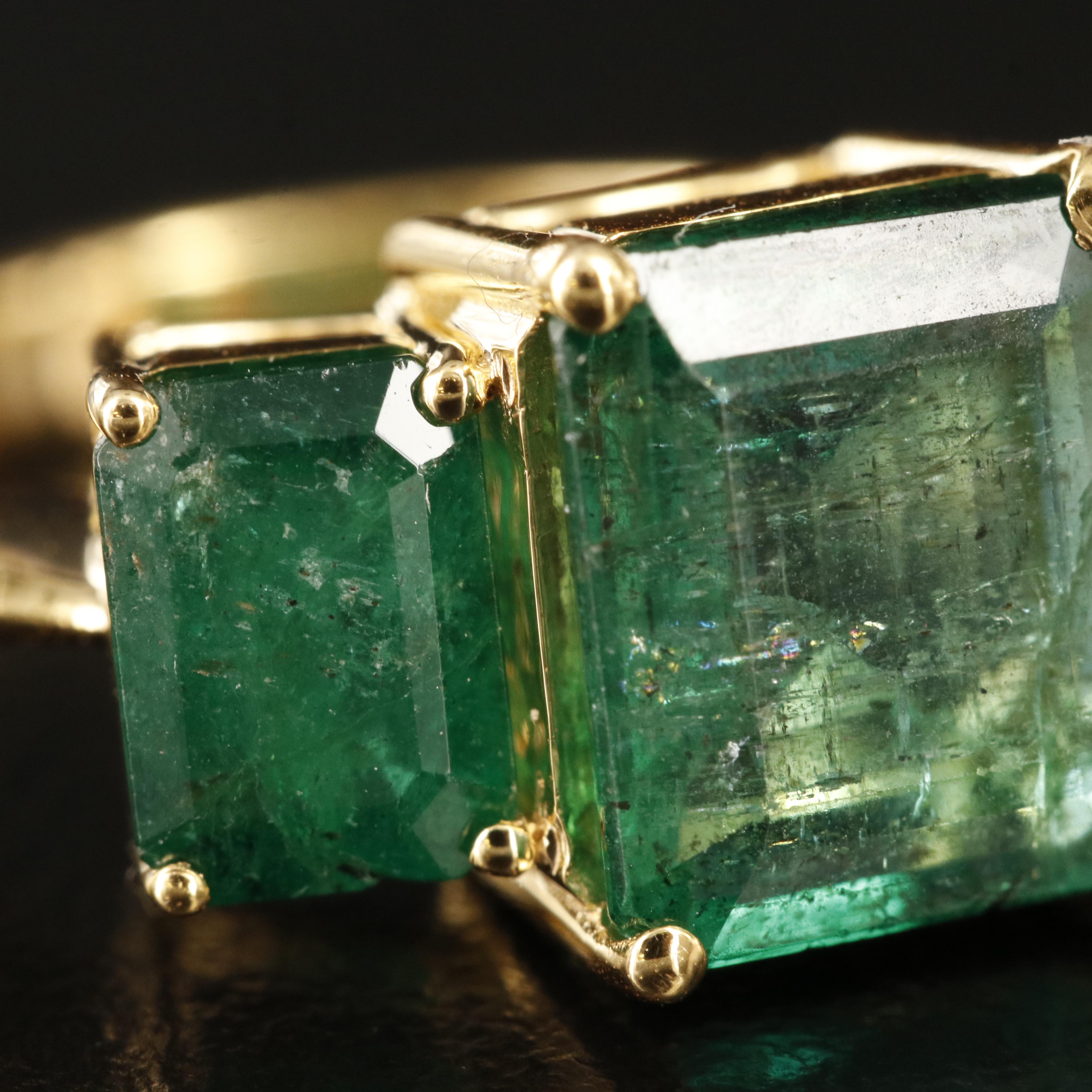 18K 4.95 CTW Ring with IGI Report