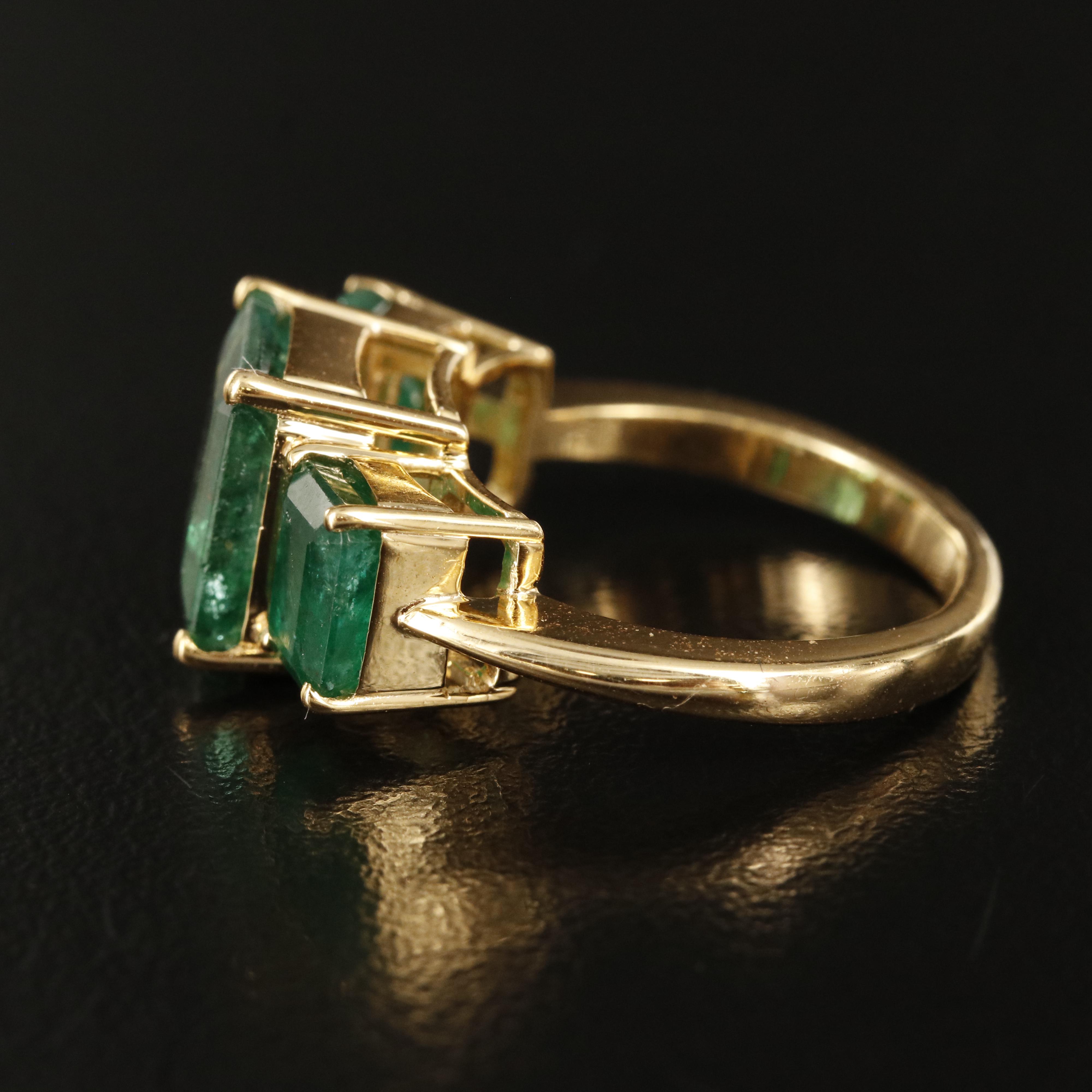 18K 4.95 CTW Ring with IGI Report