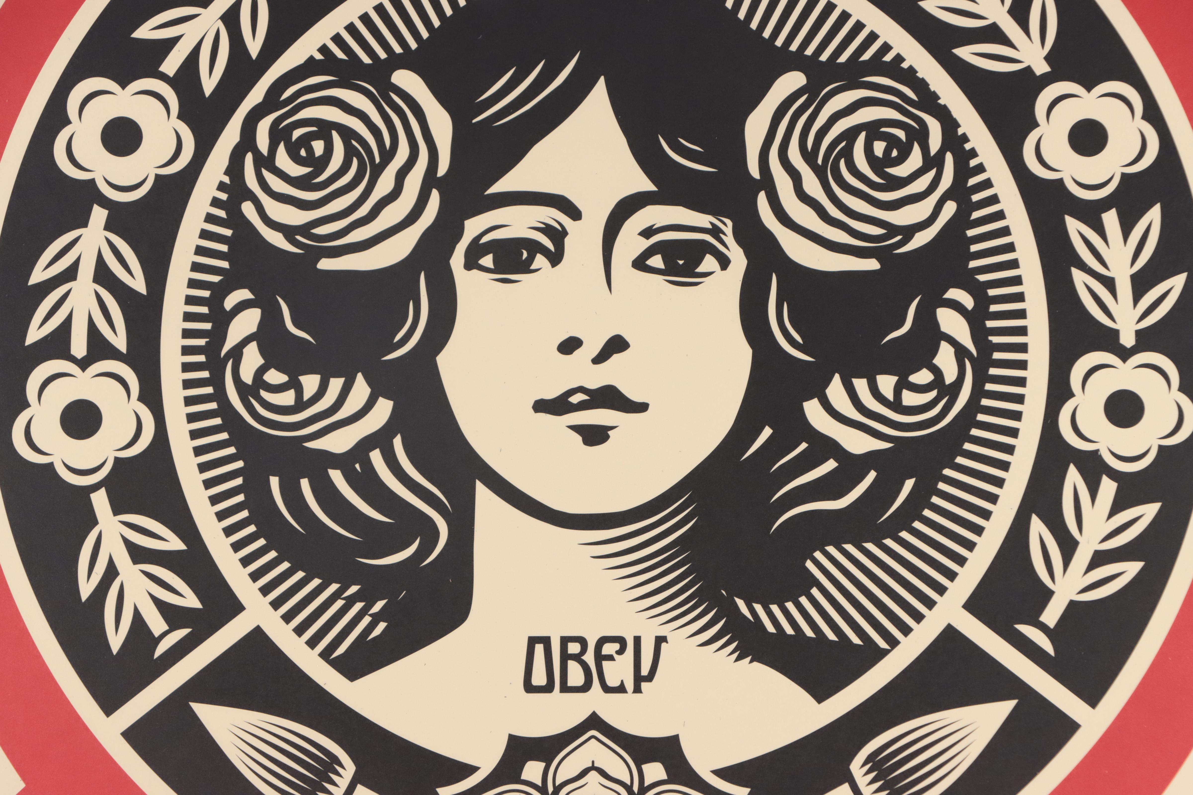 Shepard Fairey Offset Poster "Make Art Not War"