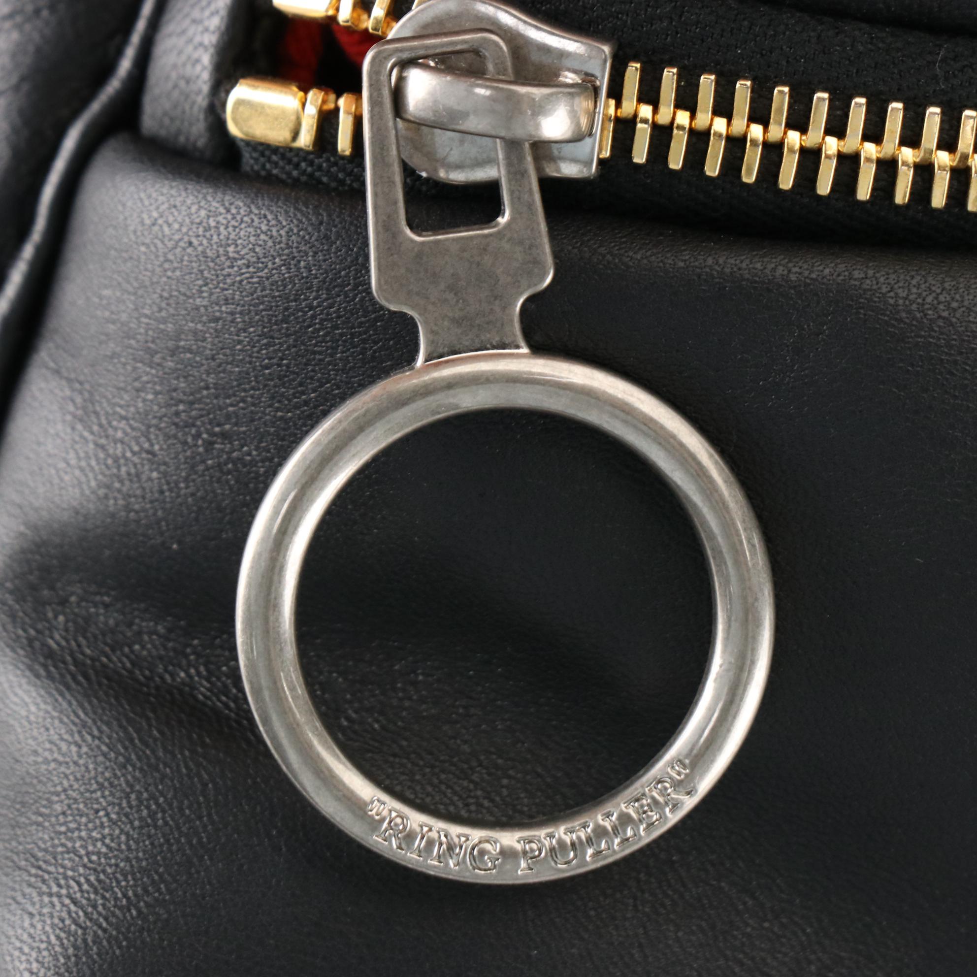 Off-White™ Pump Pouch in Black Leather