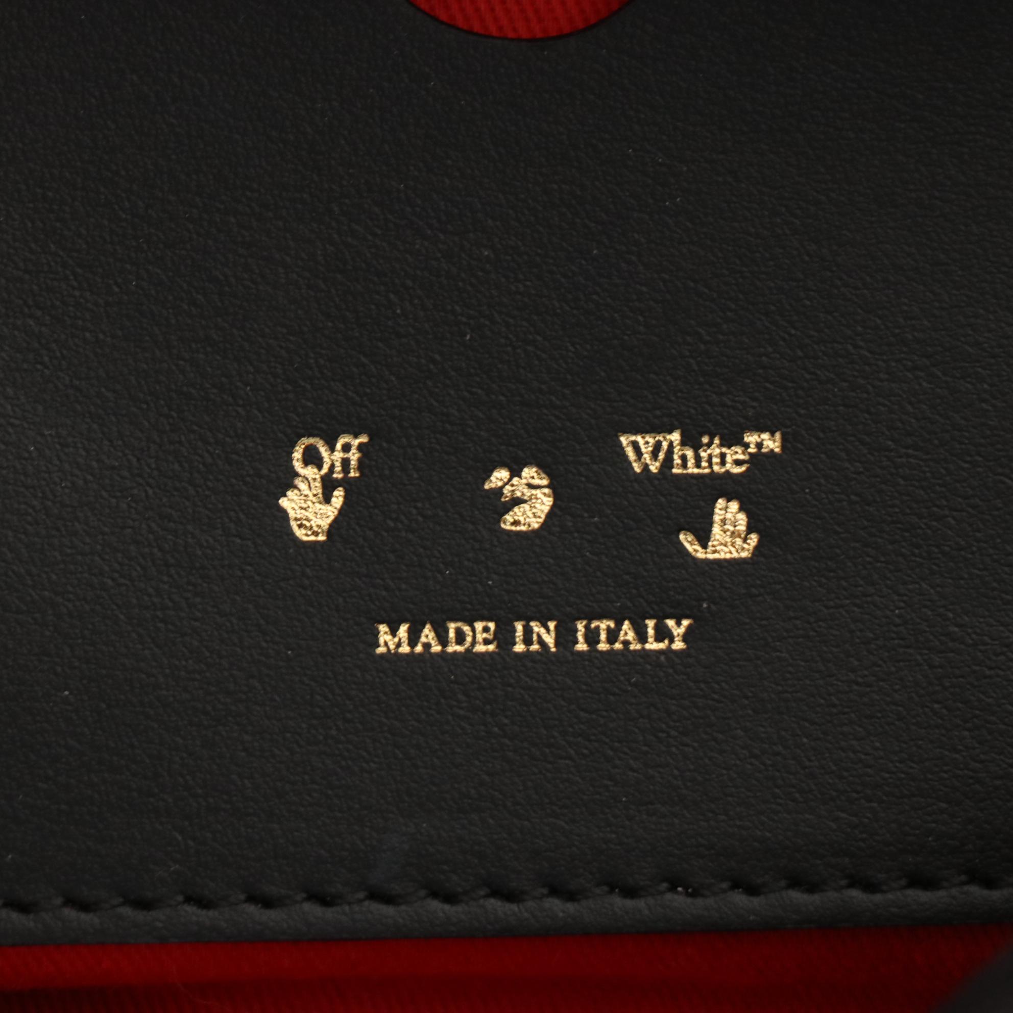 Off-White™ Pump Pouch in Black Leather