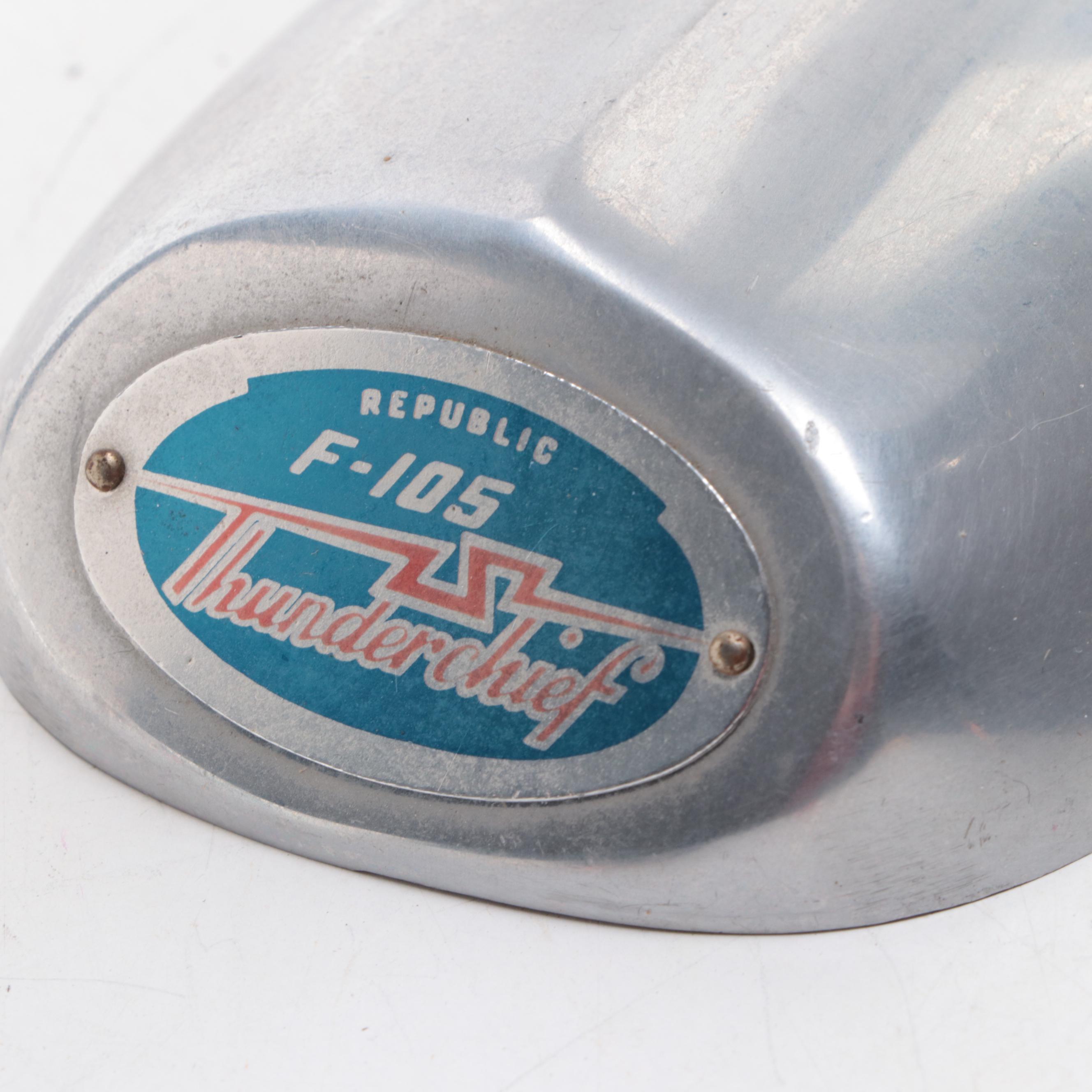 M. M. Verkuyl U. S. Air Force Republic F-105 Thunderchief Desk Model