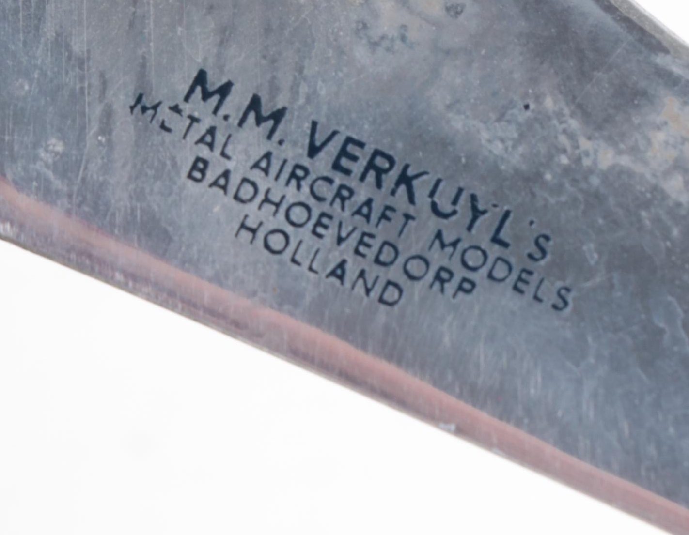 M. M. Verkuyl U. S. Air Force Republic F-105 Thunderchief Desk Model