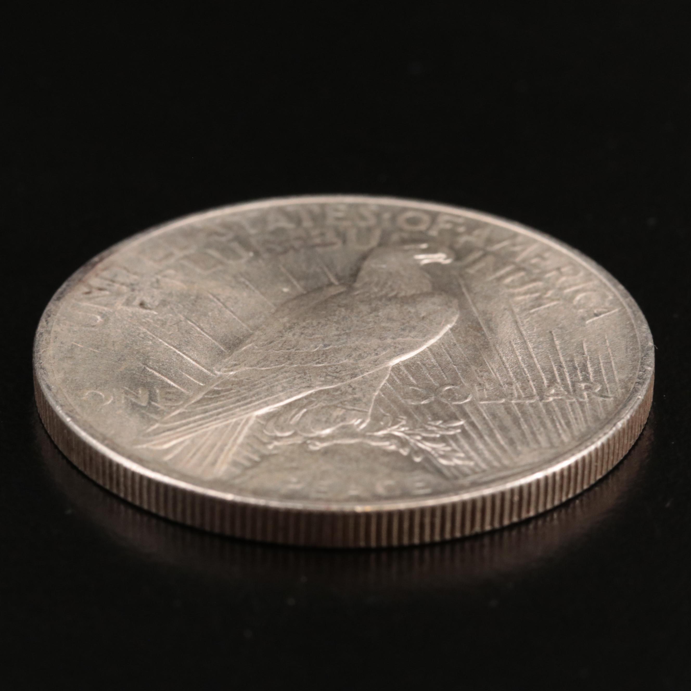 Uncirculated 1922 Peace Dollar