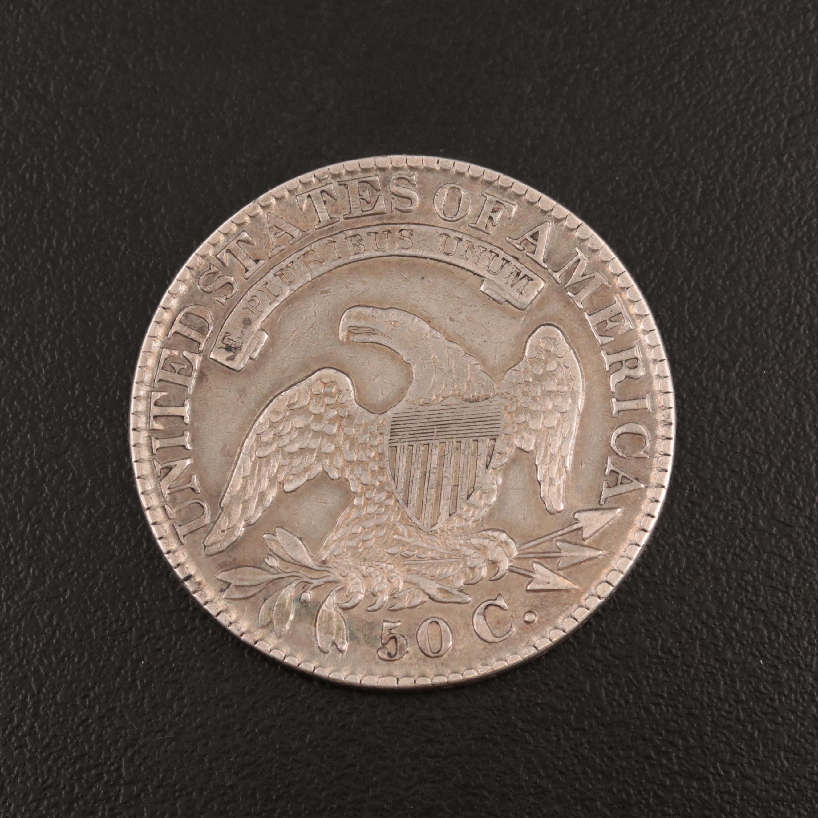 1827 Capped Bust Silver Half Dollar