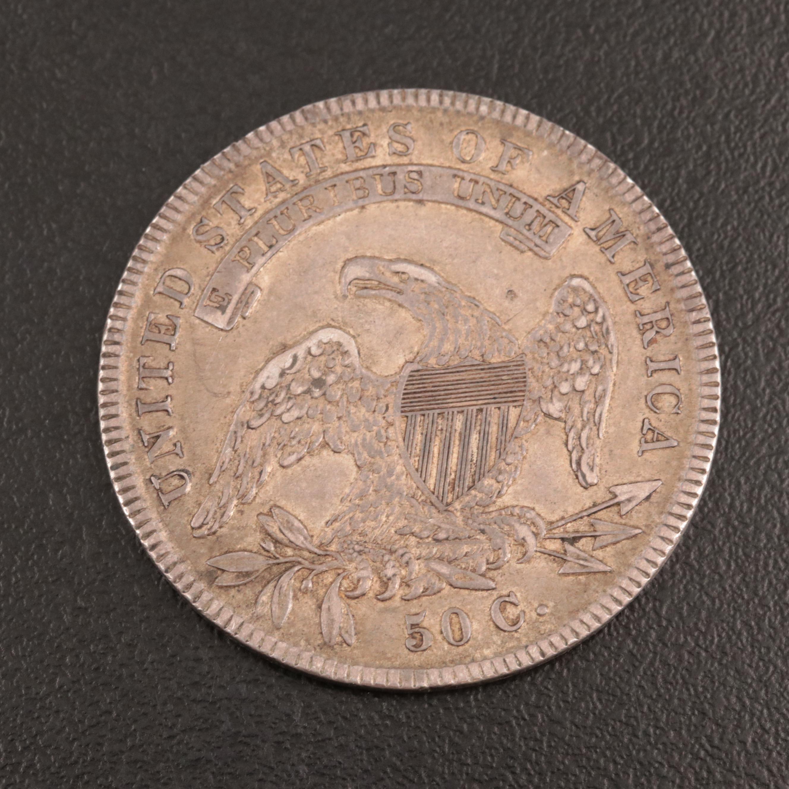 1836 Capped Bust Silver Half Dollar