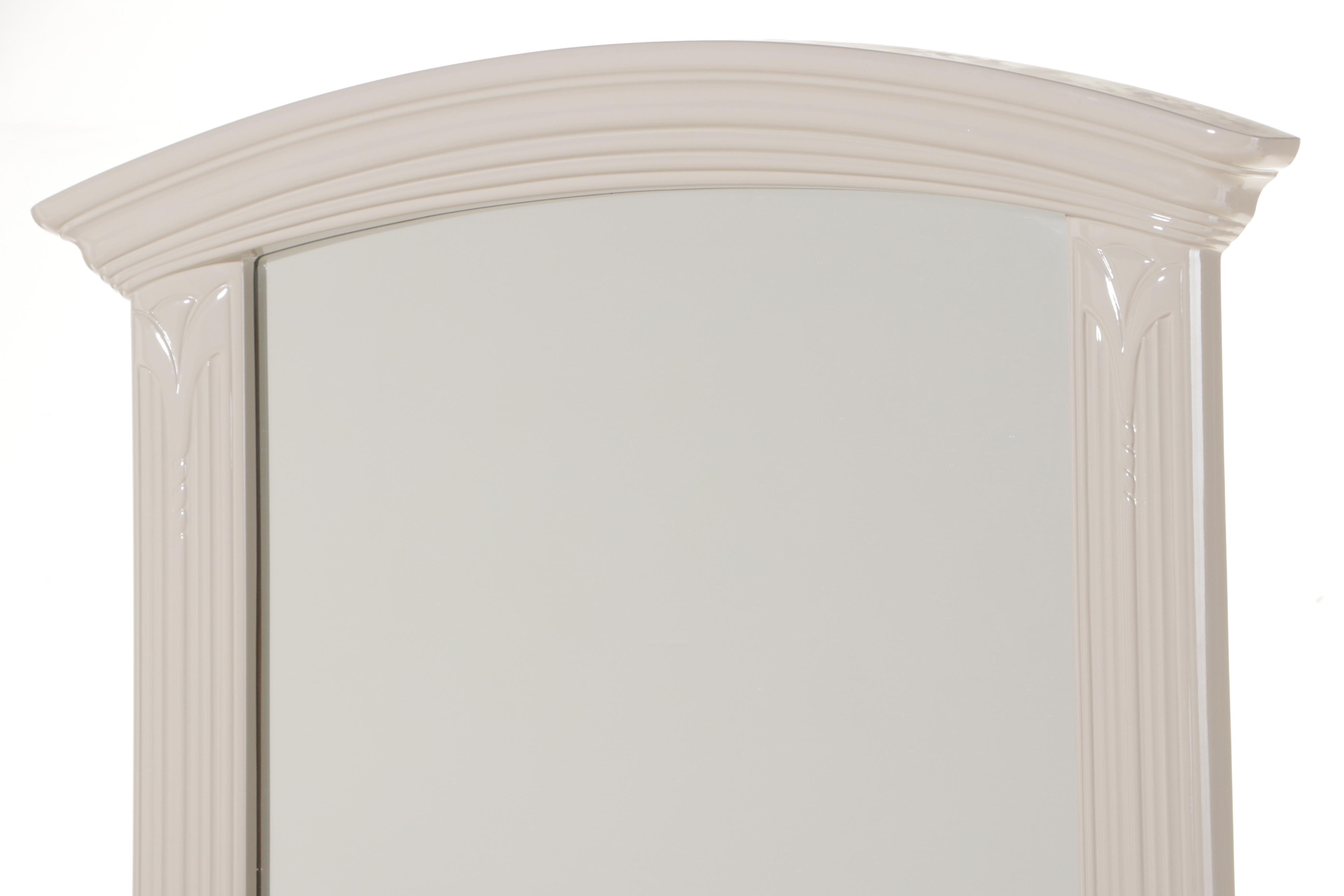 Italian Art Deco Style Marbleized Six-Drawer Dresser, circa 2000