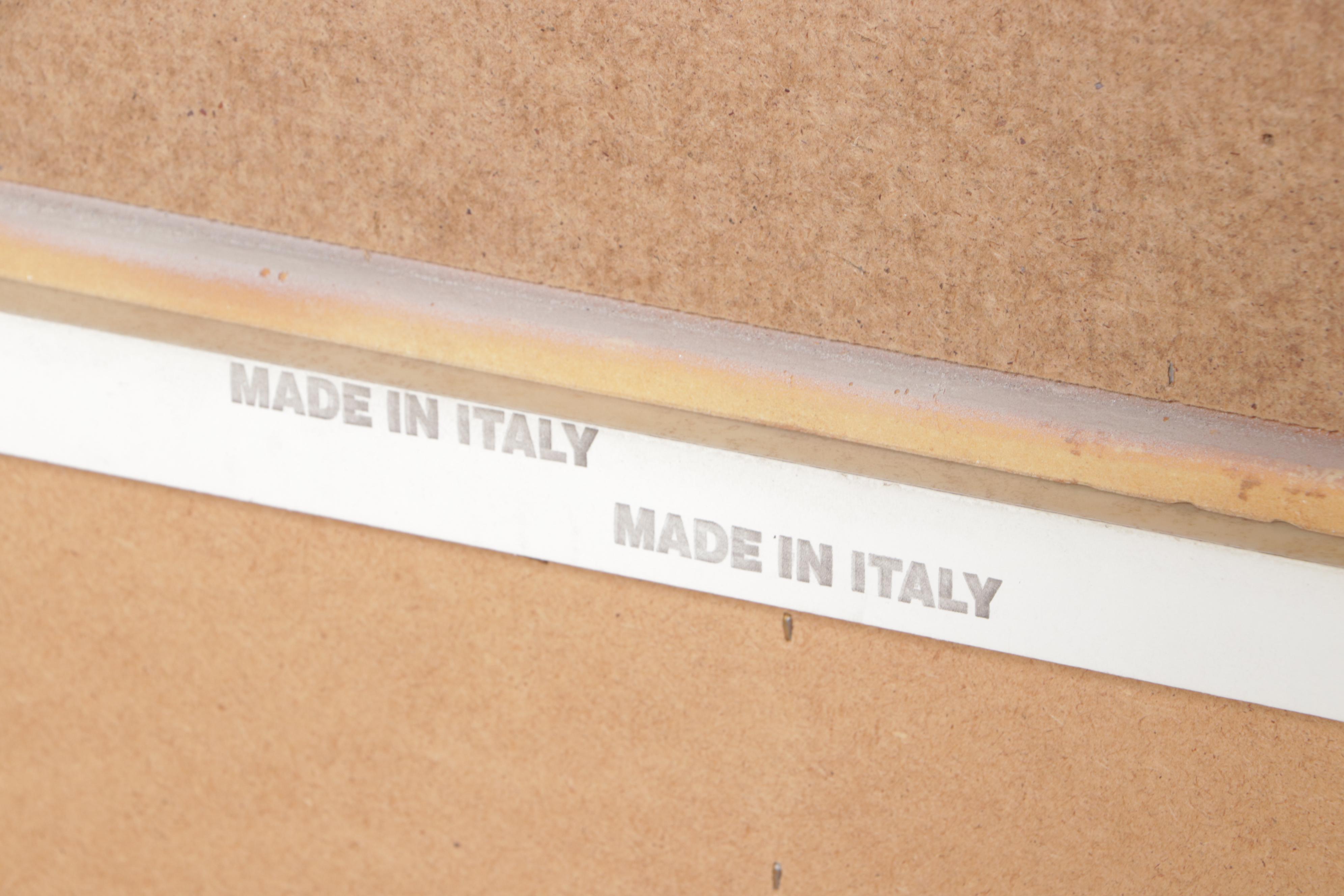 Italian Art Deco Style Marbleized Six-Drawer Dresser, circa 2000