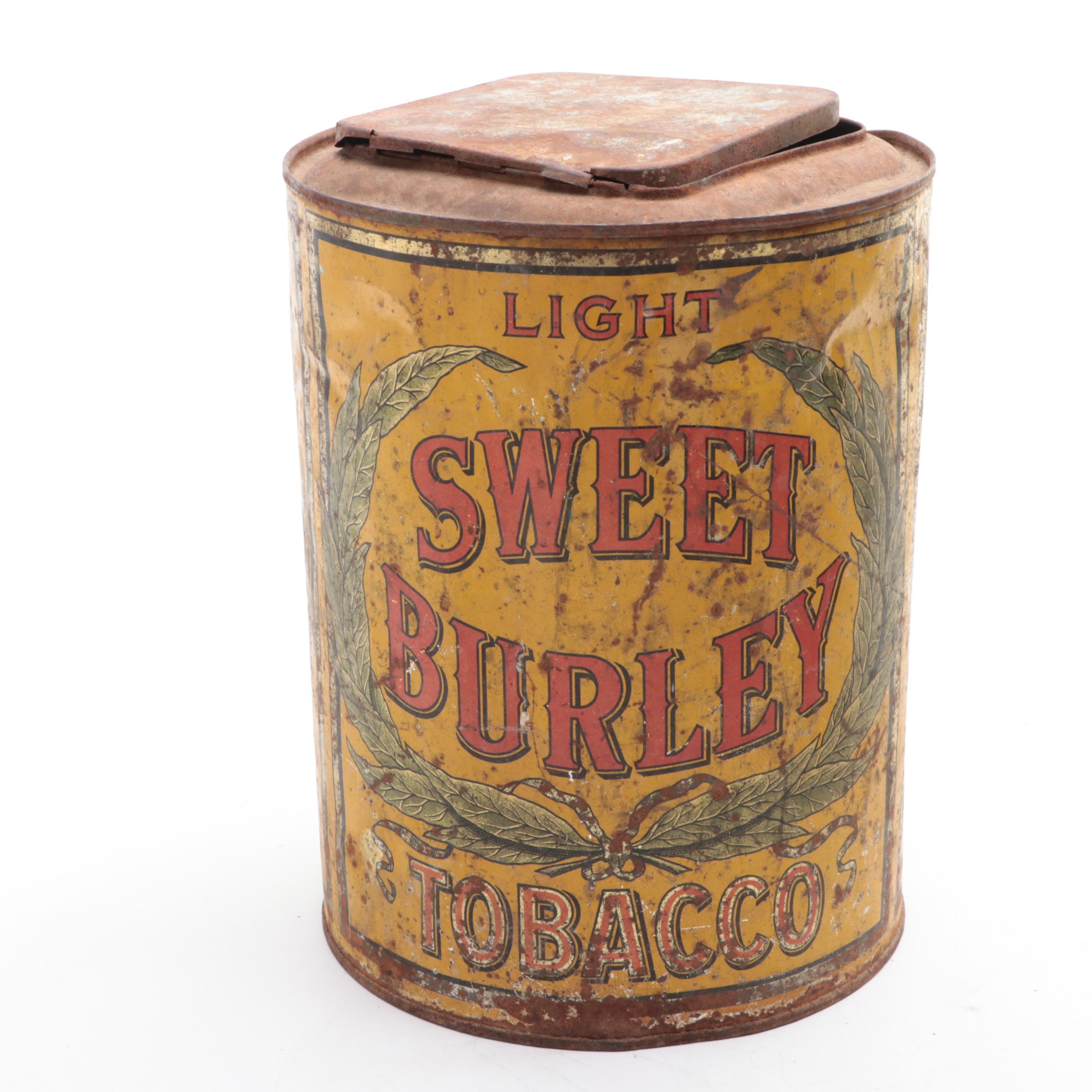 Sweet Burley, Royal Dream, Wild Fruit, Union Leader with Other Tobacco Tins
