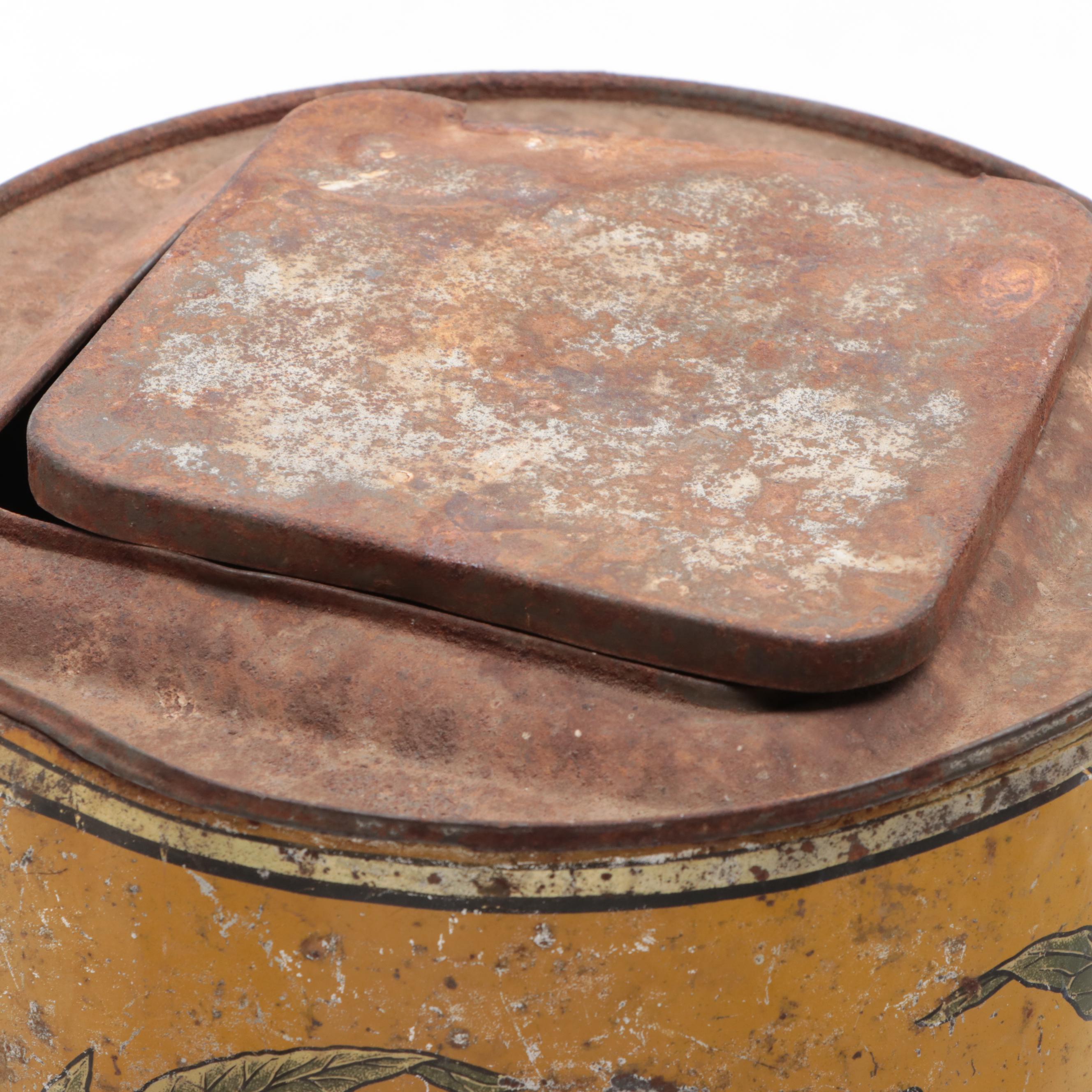 Sweet Burley, Royal Dream, Wild Fruit, Union Leader with Other Tobacco Tins