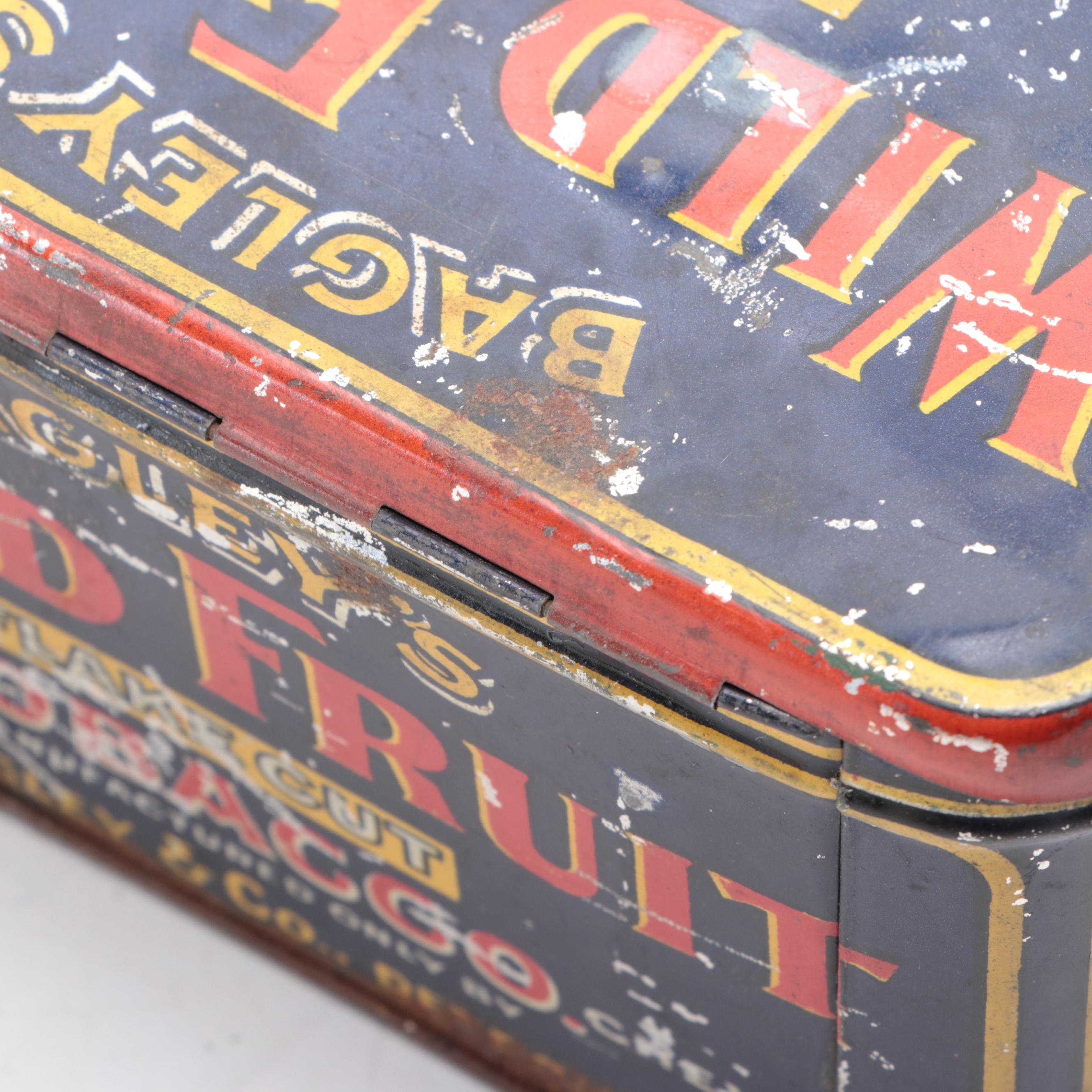 Sweet Burley, Royal Dream, Wild Fruit, Union Leader with Other Tobacco Tins