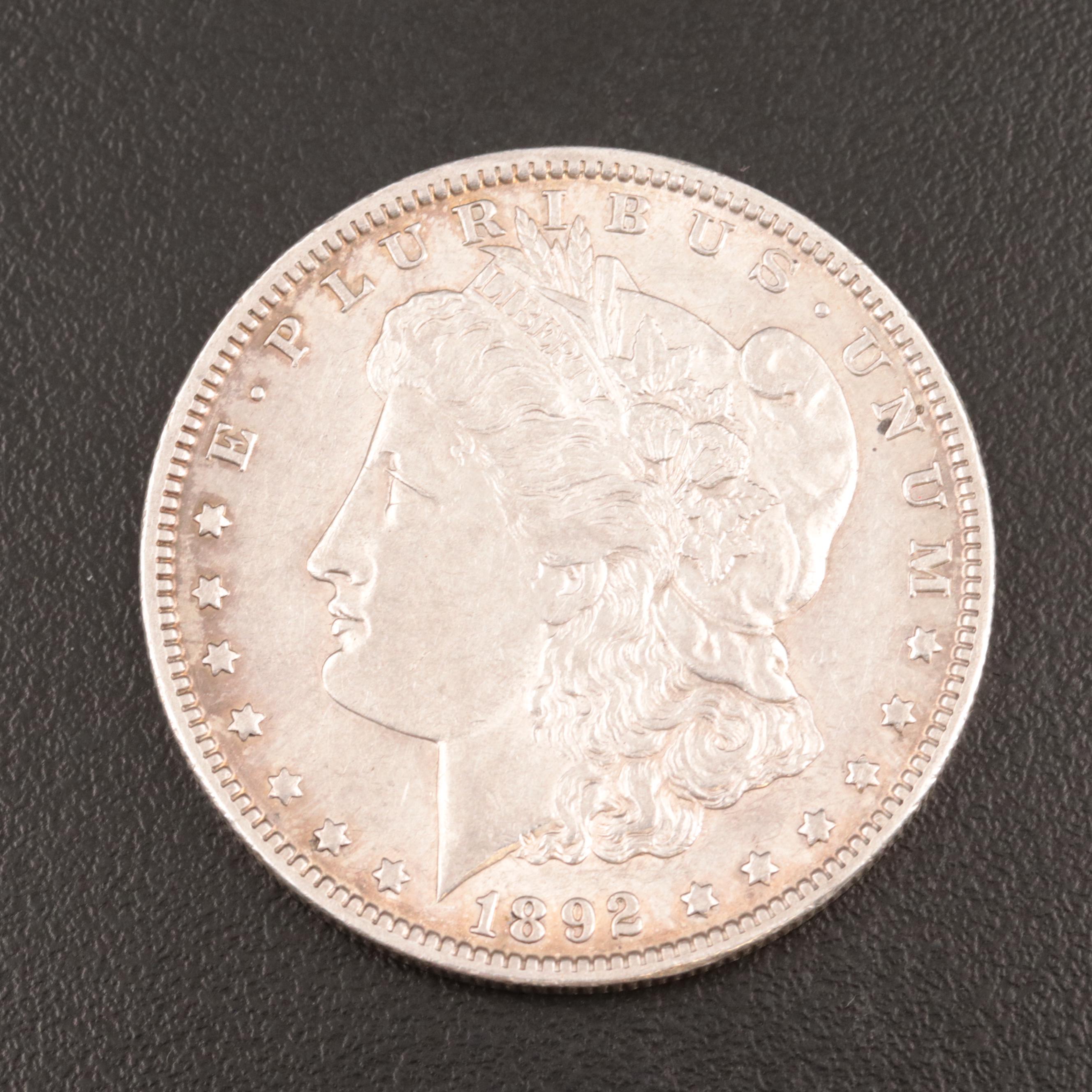 1892-O Morgan Silver Dollar