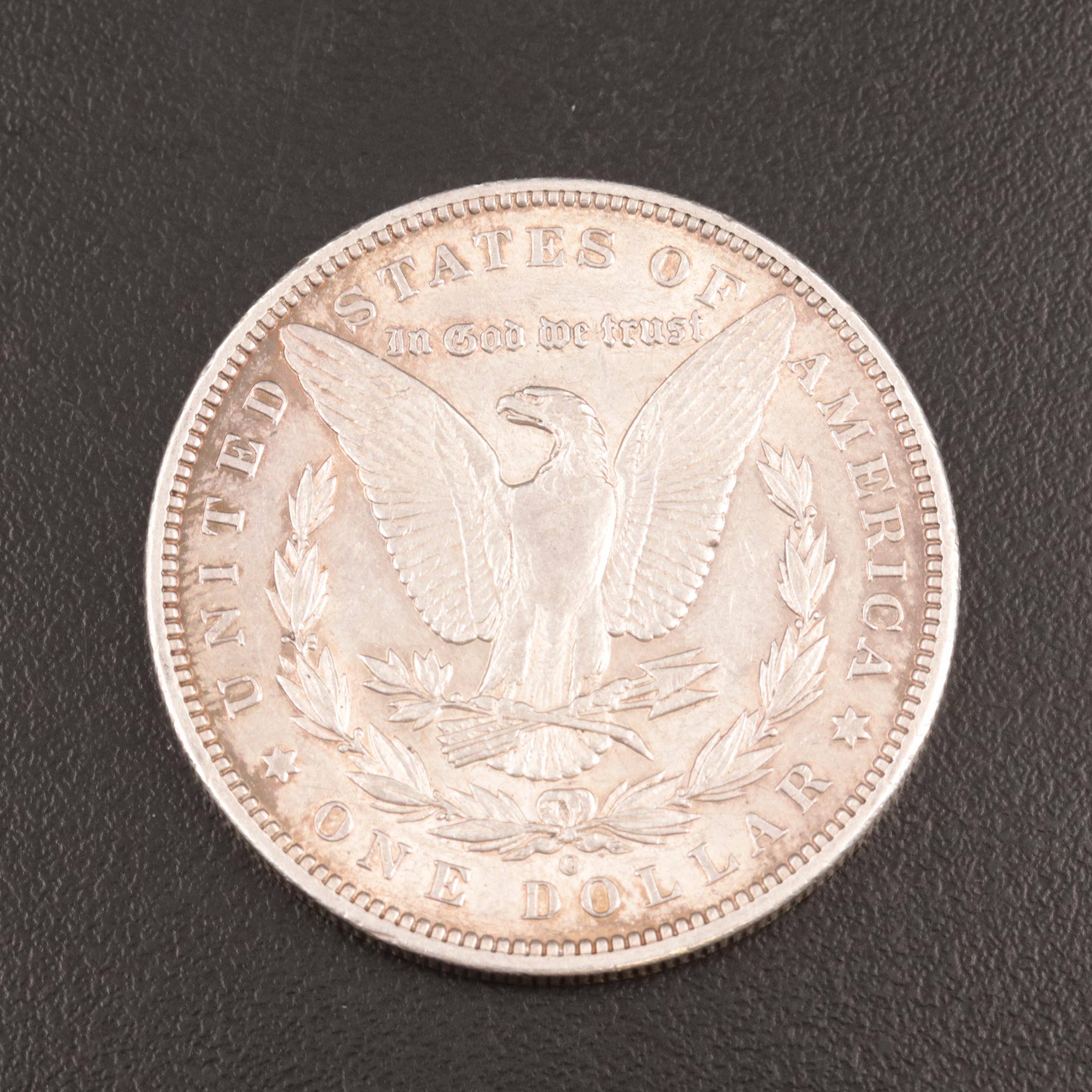 1892-O Morgan Silver Dollar