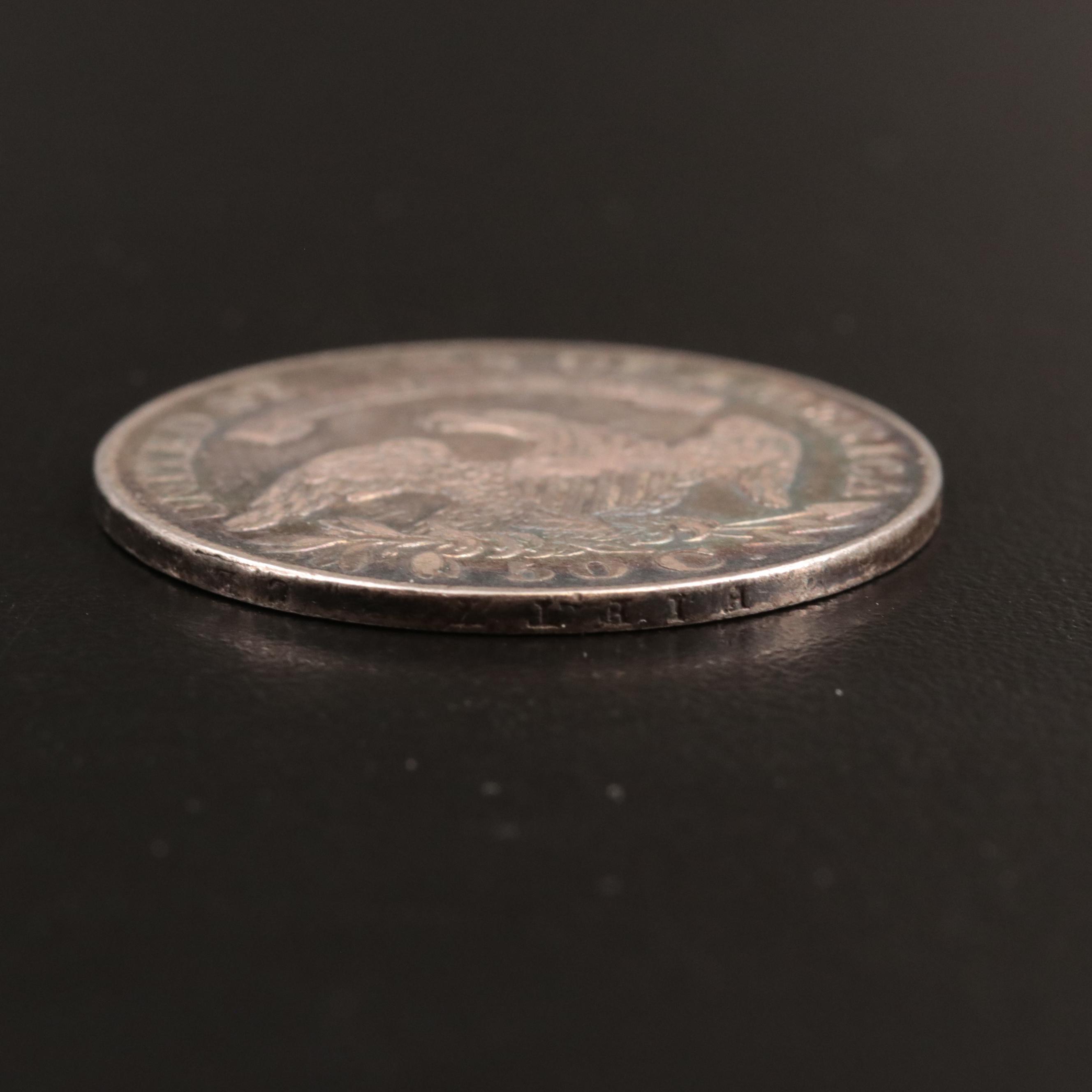 1829 Capped Bust Half Dollar