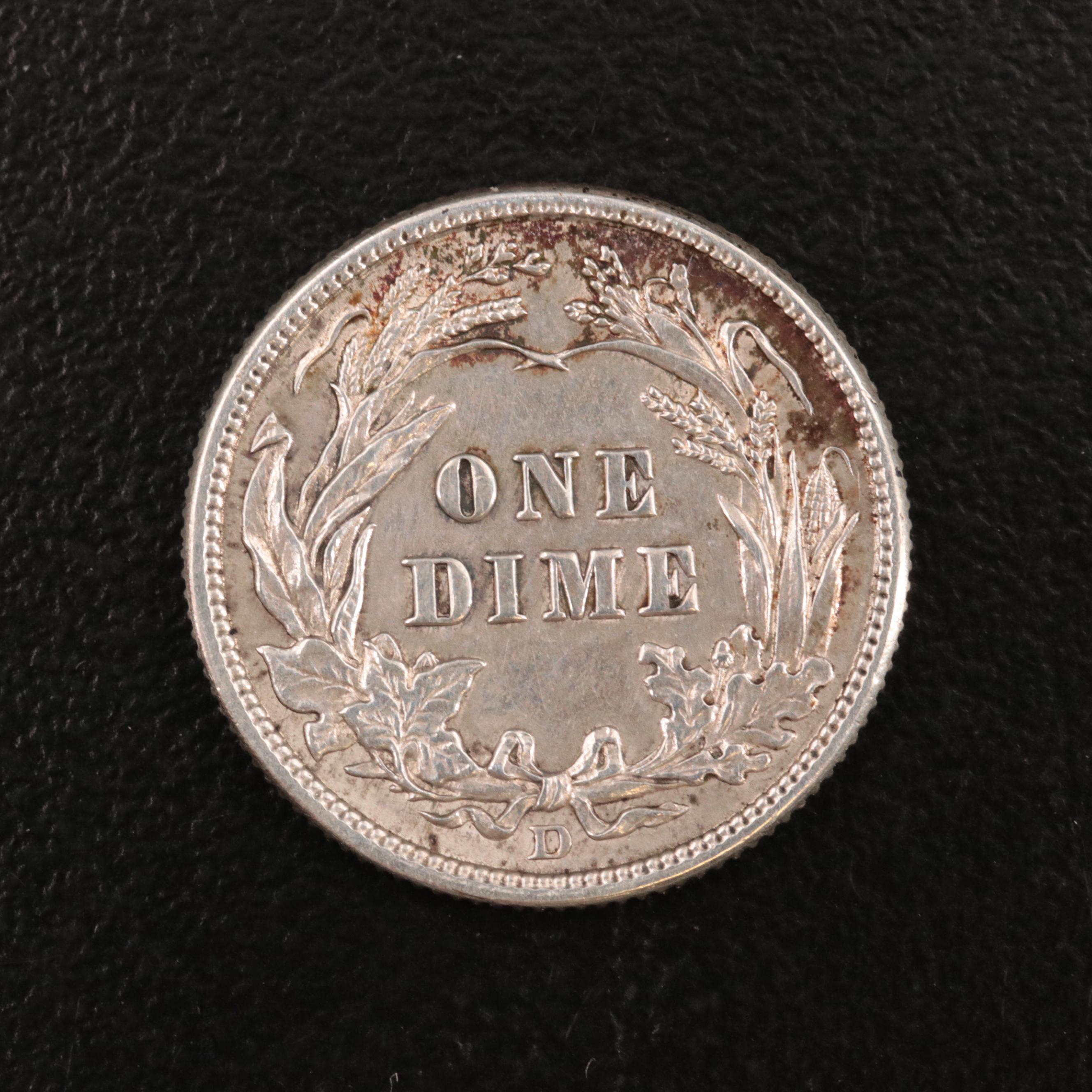 Two Barber Silver Dimes