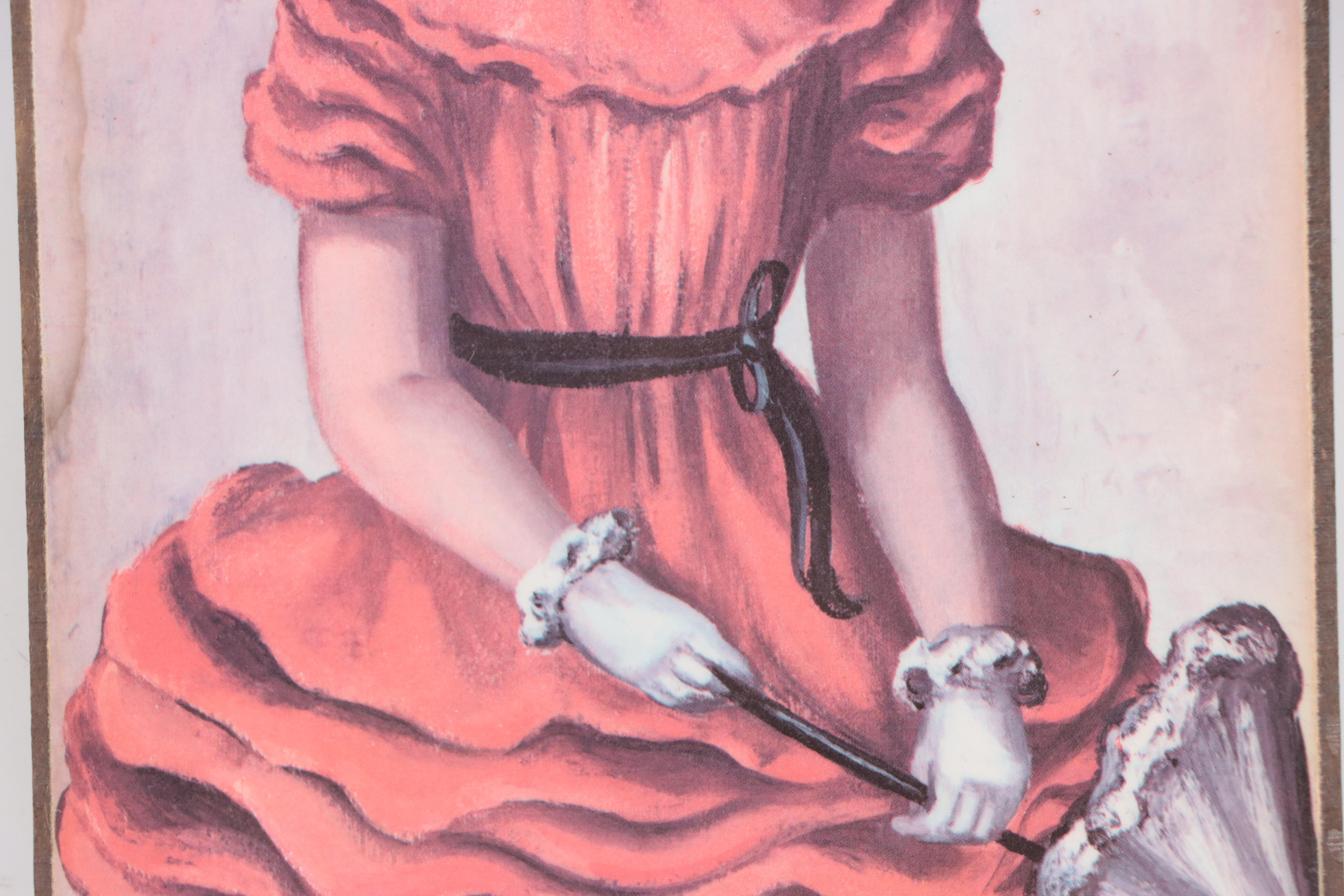 Offset Lithograph After Maio "Bloomer Girl"