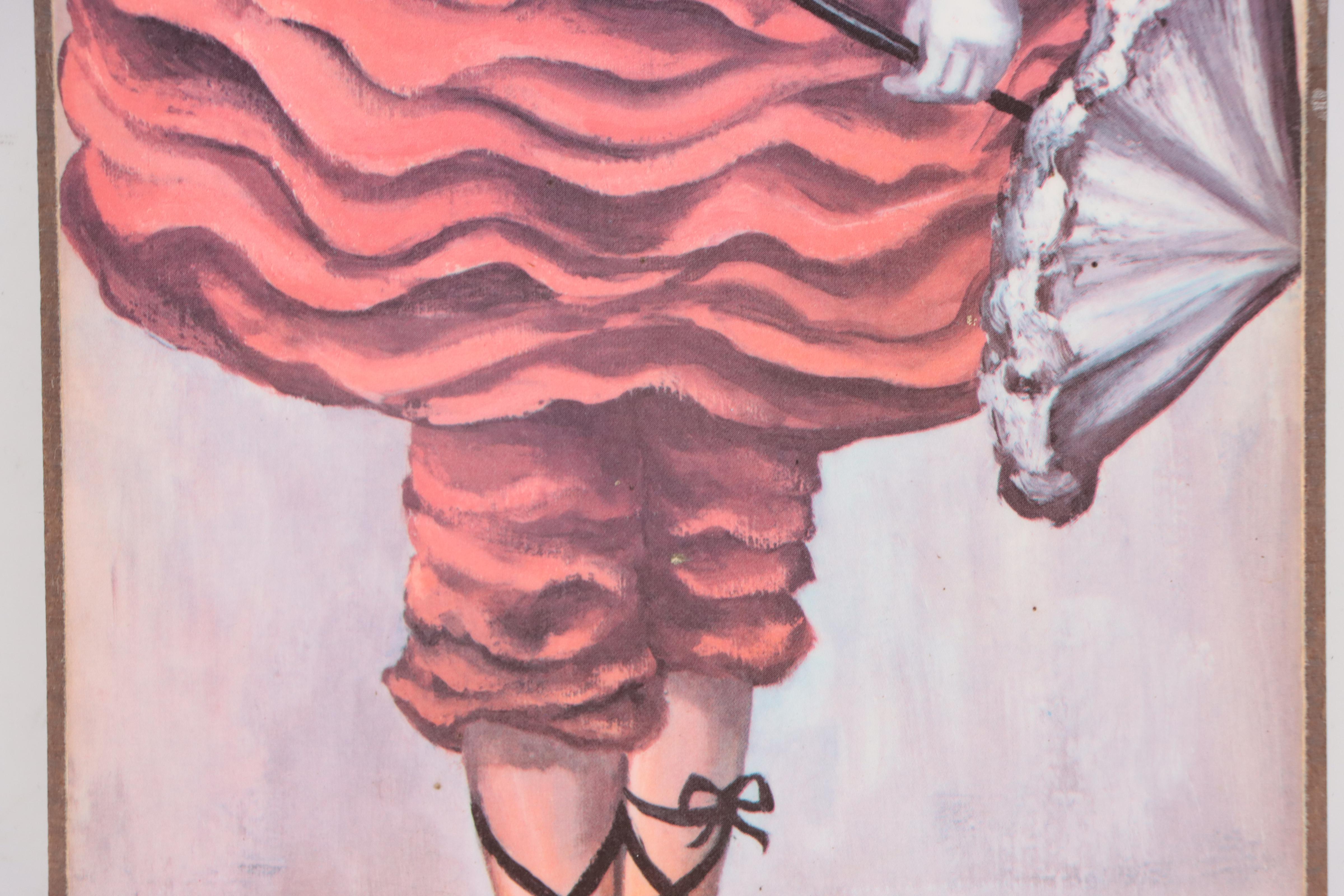 Offset Lithograph After Maio "Bloomer Girl"