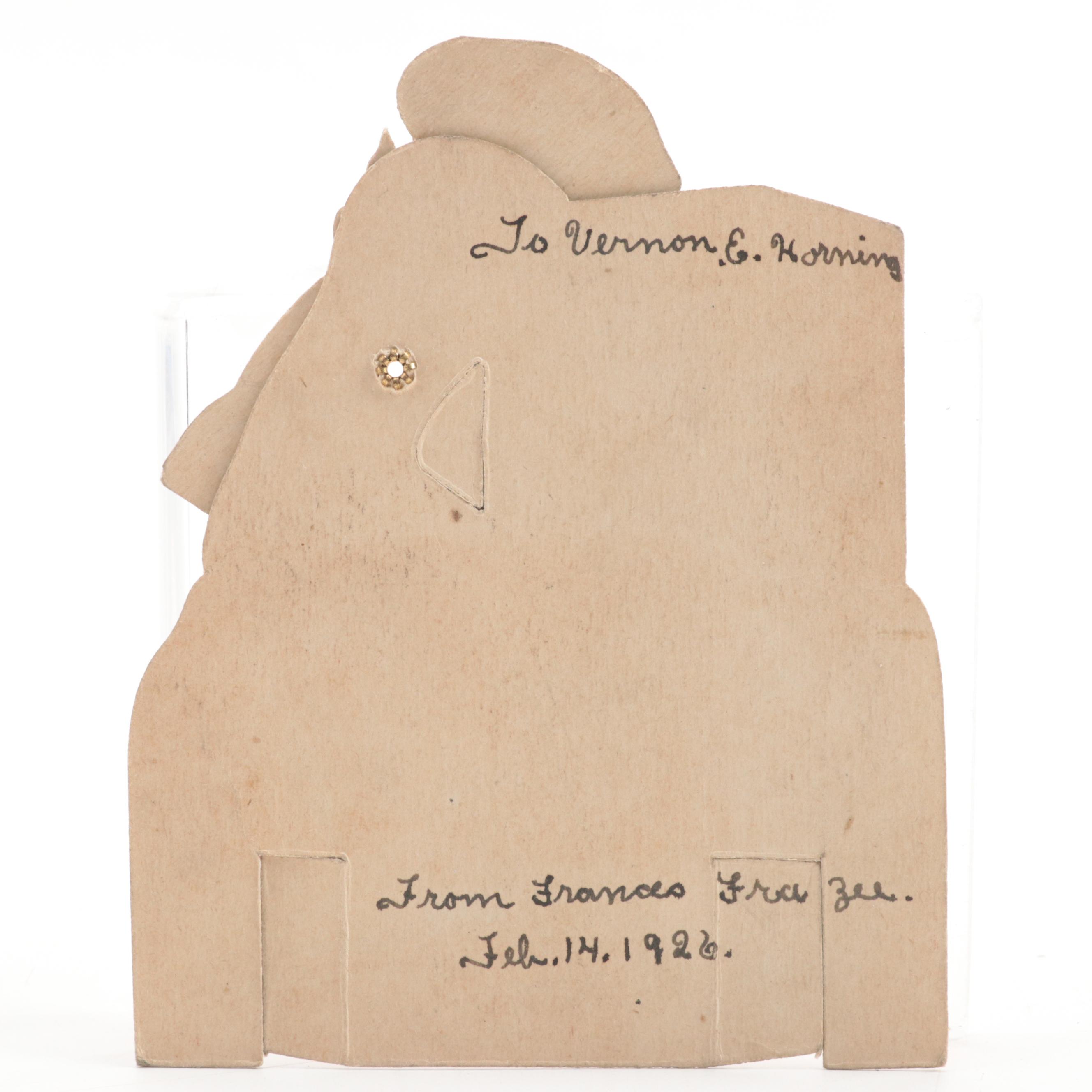 Valentine's Day Mechanical, Fold-Out and Other Cards, Early to Mid-20th Century