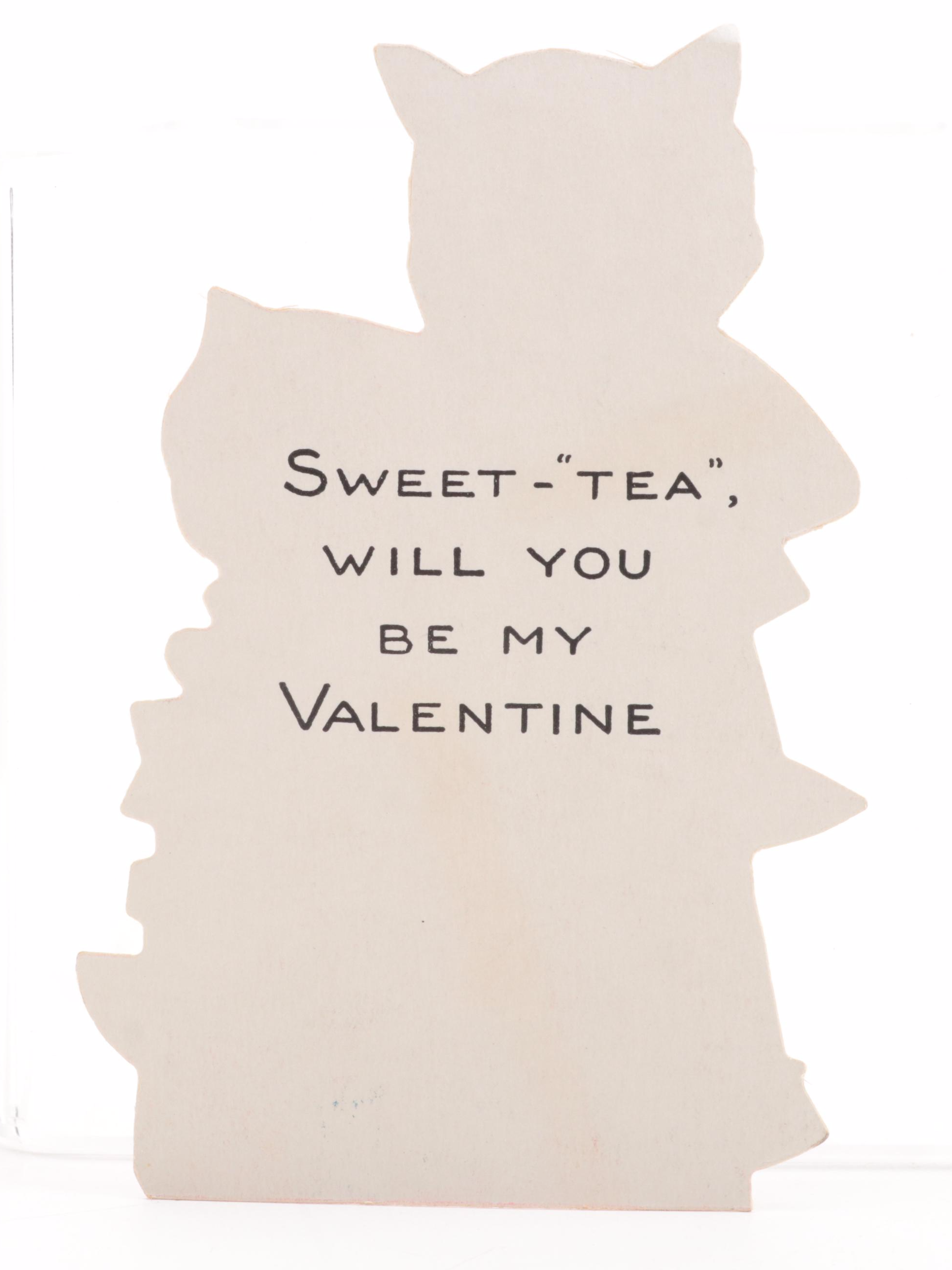 Valentine's Day Mechanical, Fold-Out and Other Cards, Early to Mid-20th Century