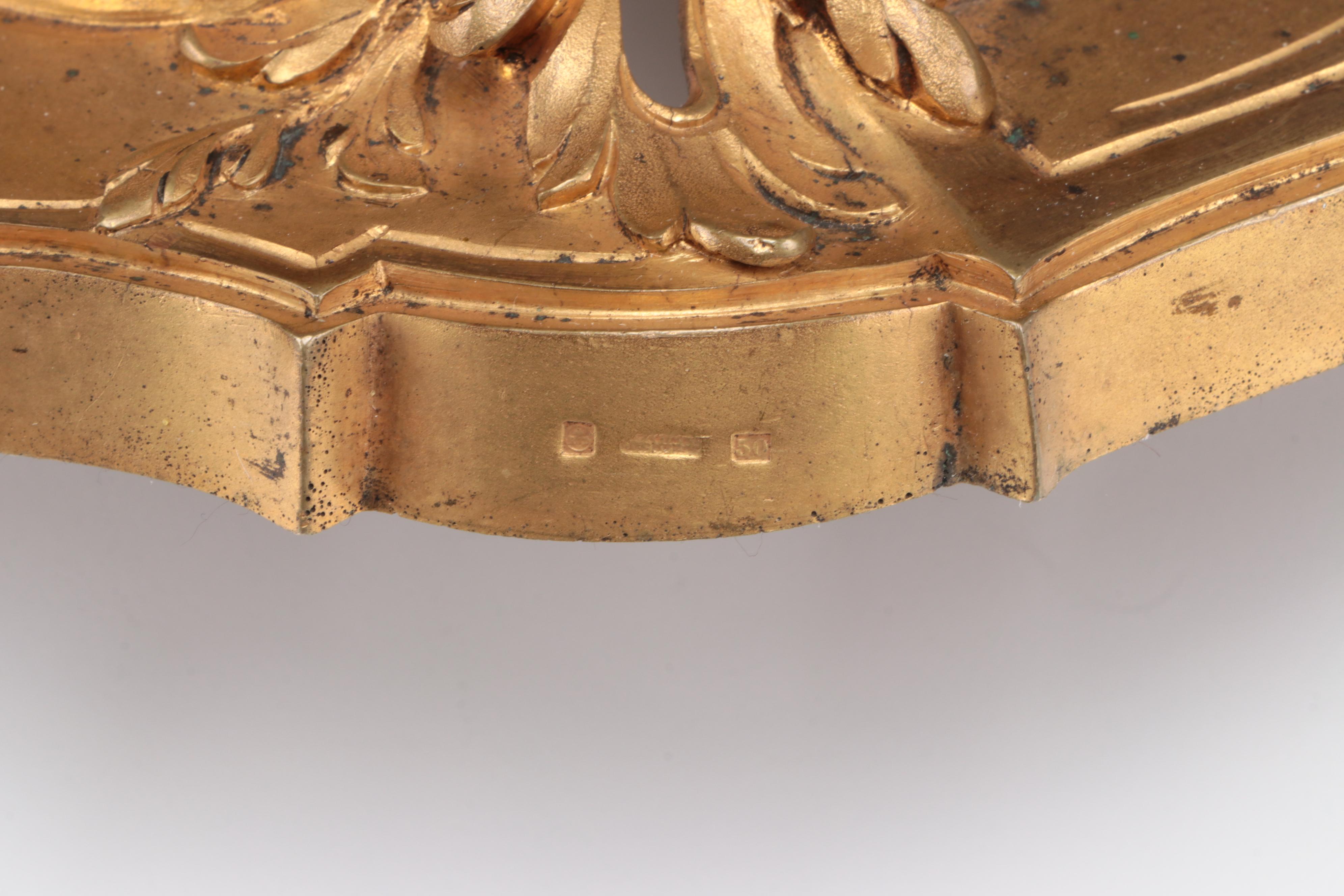 Pair of Ravinet d'Enfert Louis XV Style Ormolu Candelabra, Early 20th C