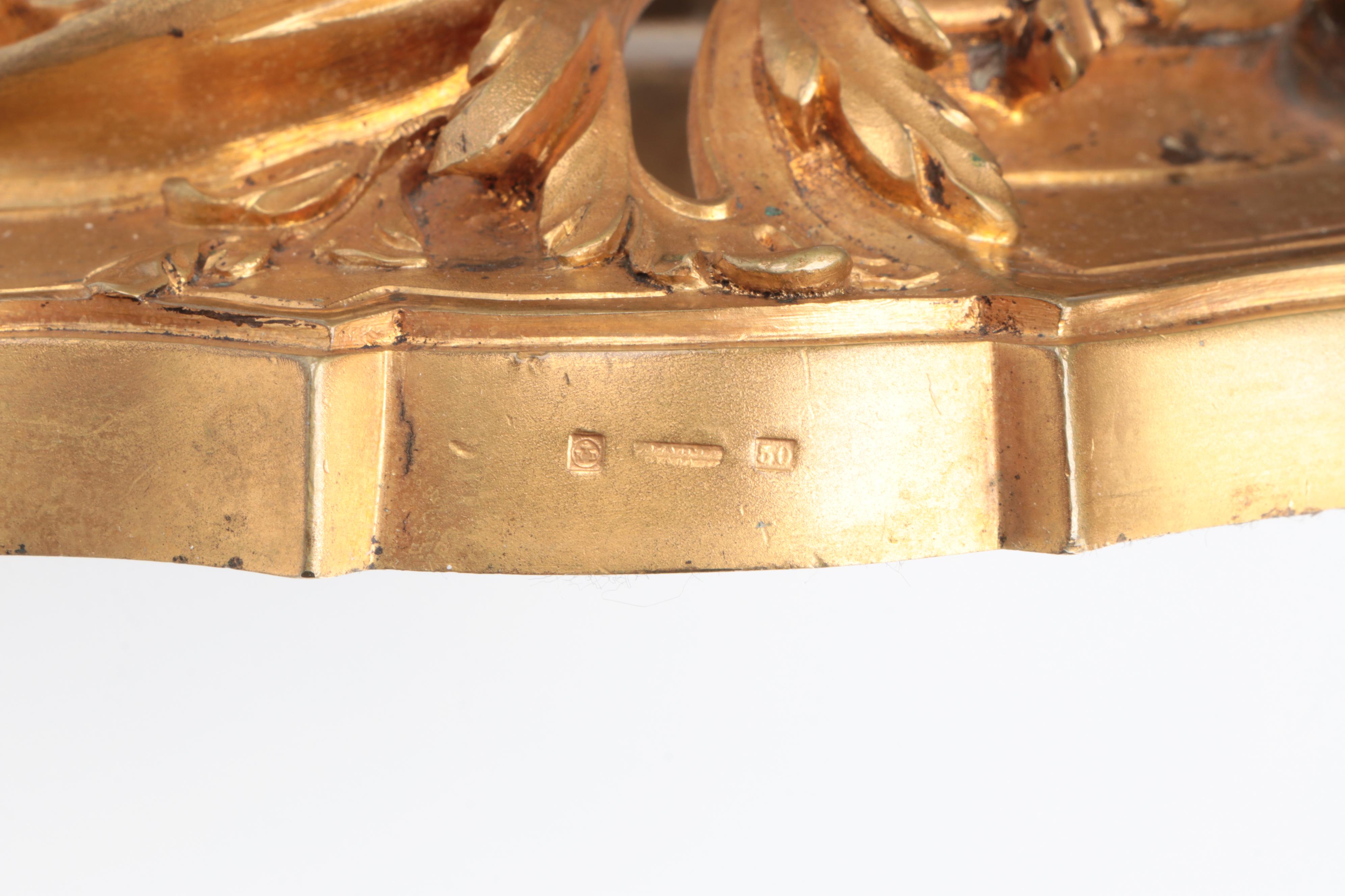 Pair of Ravinet d'Enfert Louis XV Style Ormolu Candelabra, Early 20th C