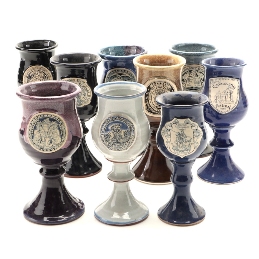 Kansas City, Ohio, and Other Renaissance Festival Goblets