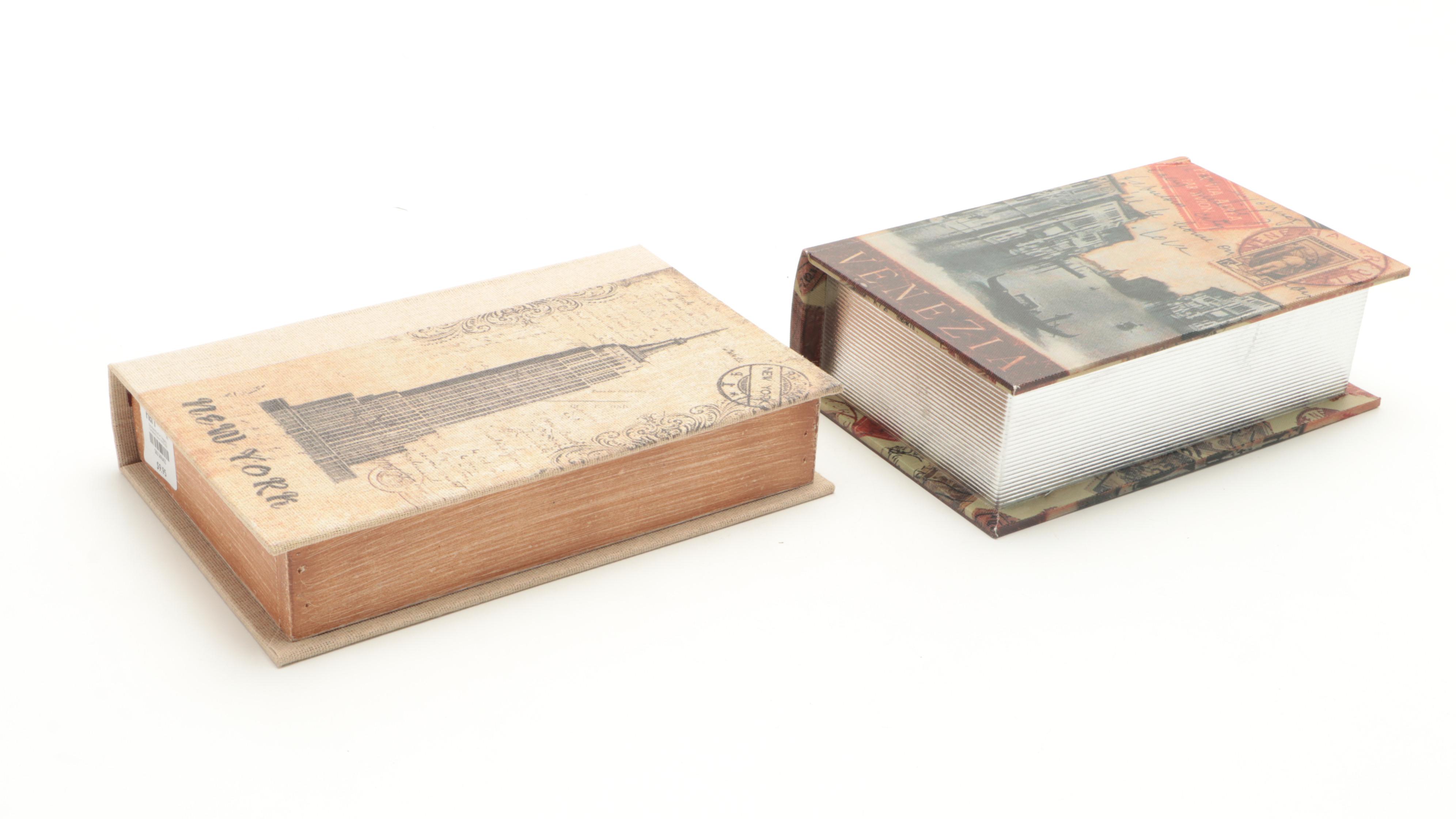 Pier 1 Concealed Imitation Book Boxes