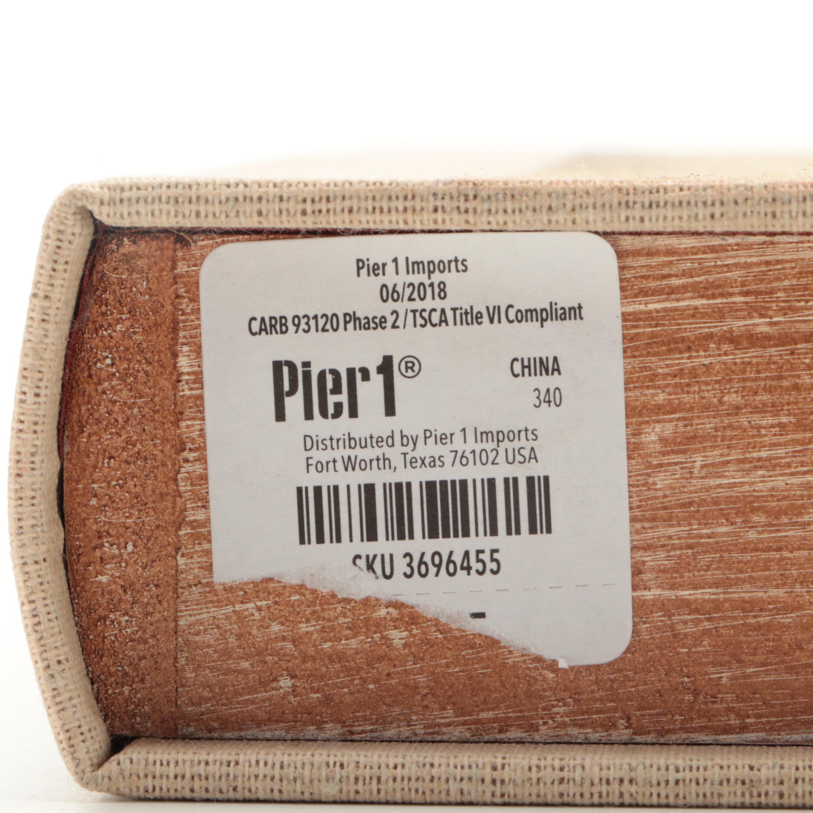 Pier 1 Concealed Imitation Book Boxes