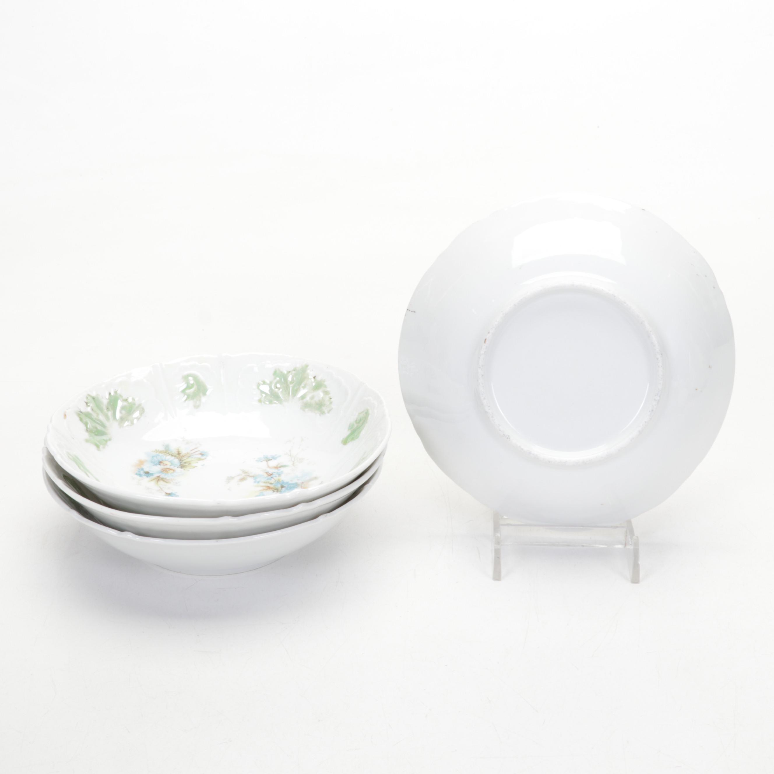 Limoges and Other Tableware with Royal Doulton "Top o' the Hill" Figurine