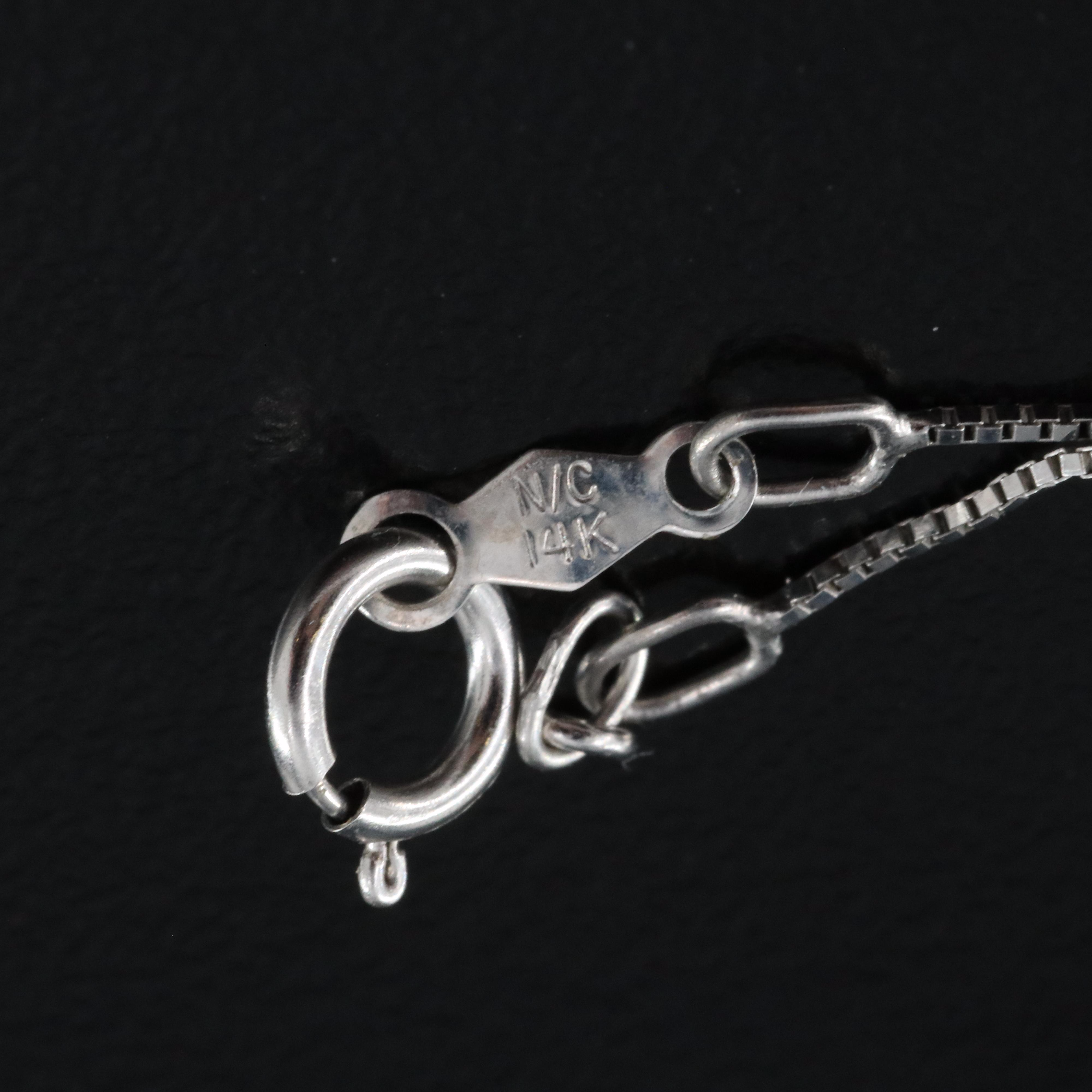 14K 1.00 CTW Lab Grown Diamond Heart Necklace with IGI Report