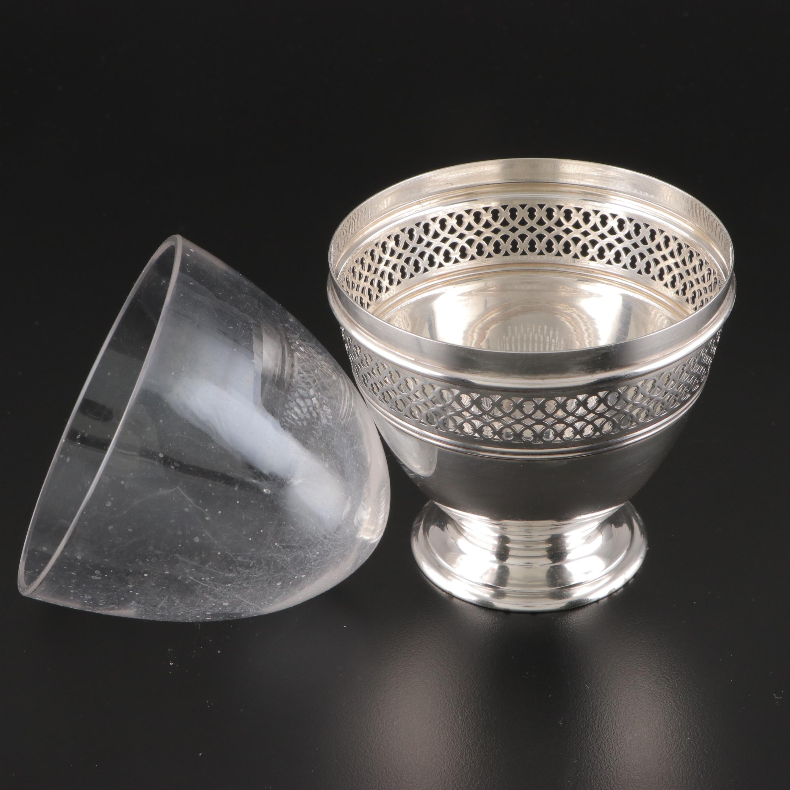 Tiffany & Co. Pierced Sterling Silver Marmalade Jar, Early to Mid-20th Century