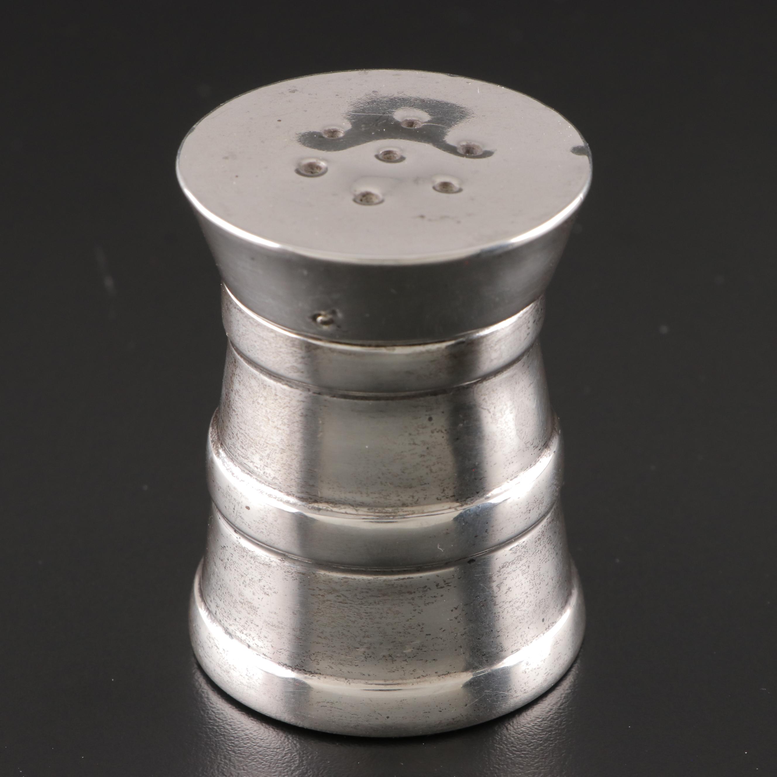 Tiffany & Co. Sterling Silver Shaker and Pepper Mill, Late 20th Century