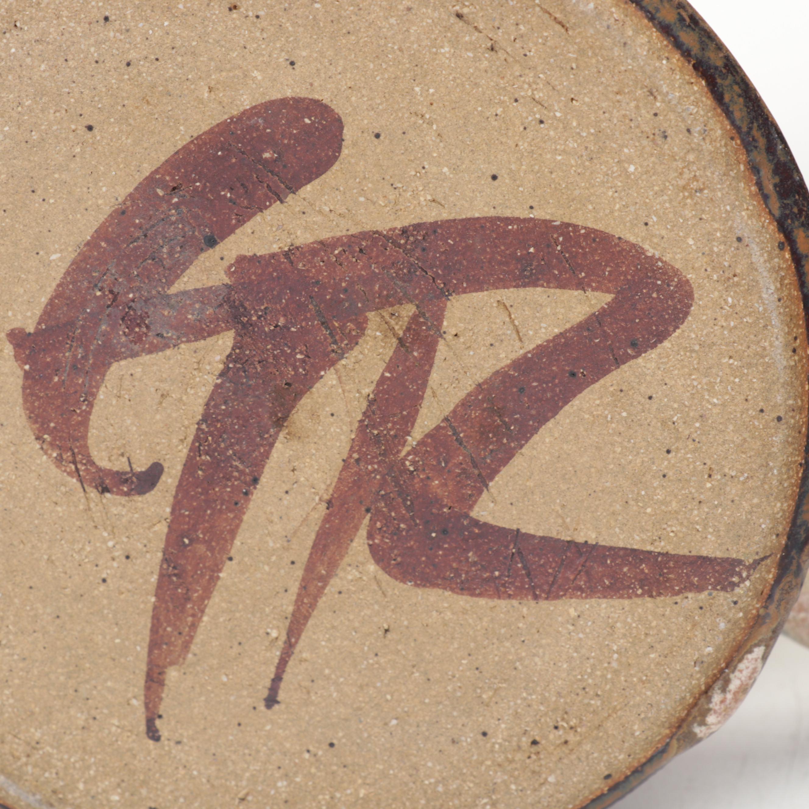 Wheel Thrown Pottery Vessels and Vase Including Geno Luketic and George Roby