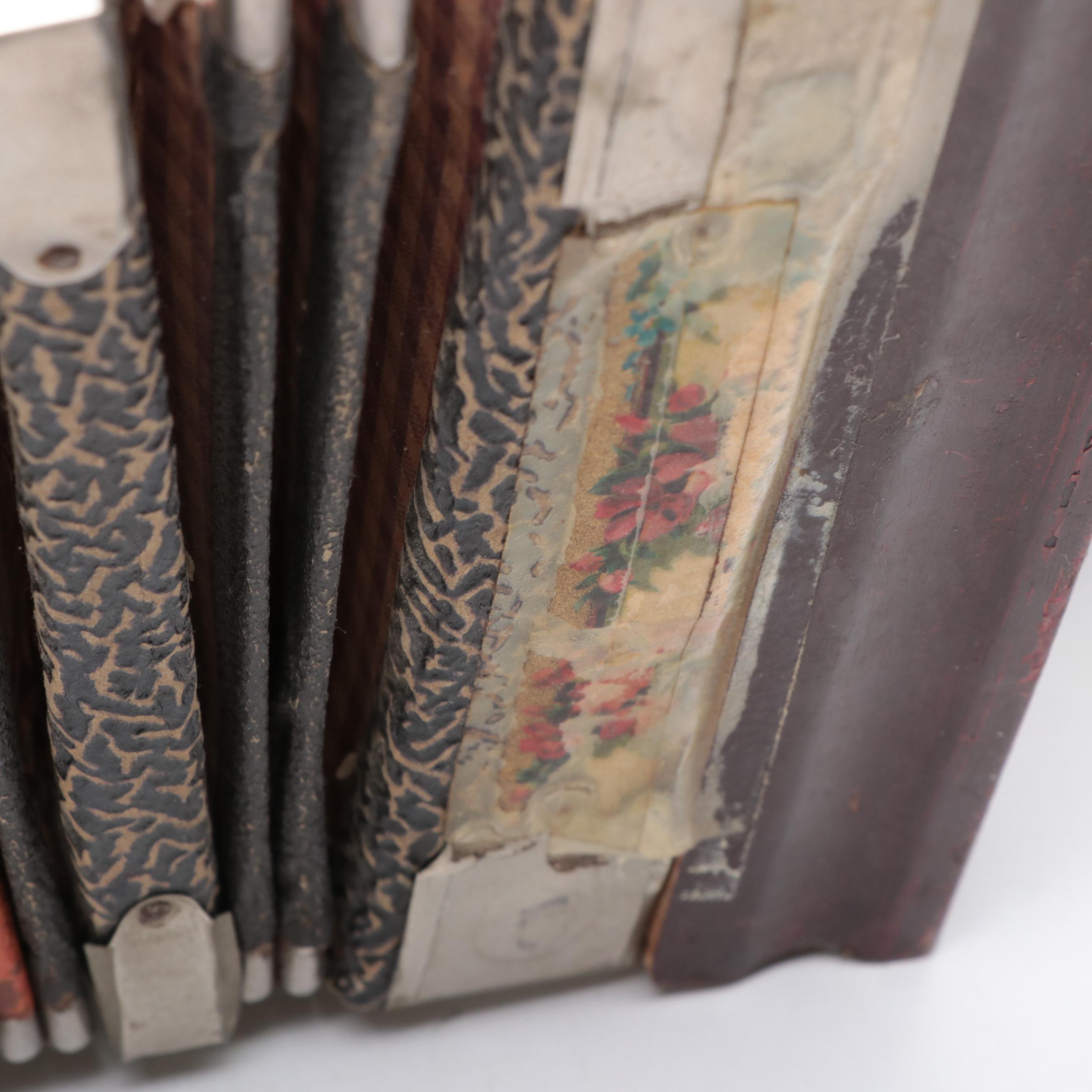 Button Melodeon Accordion, Mid-20th Century