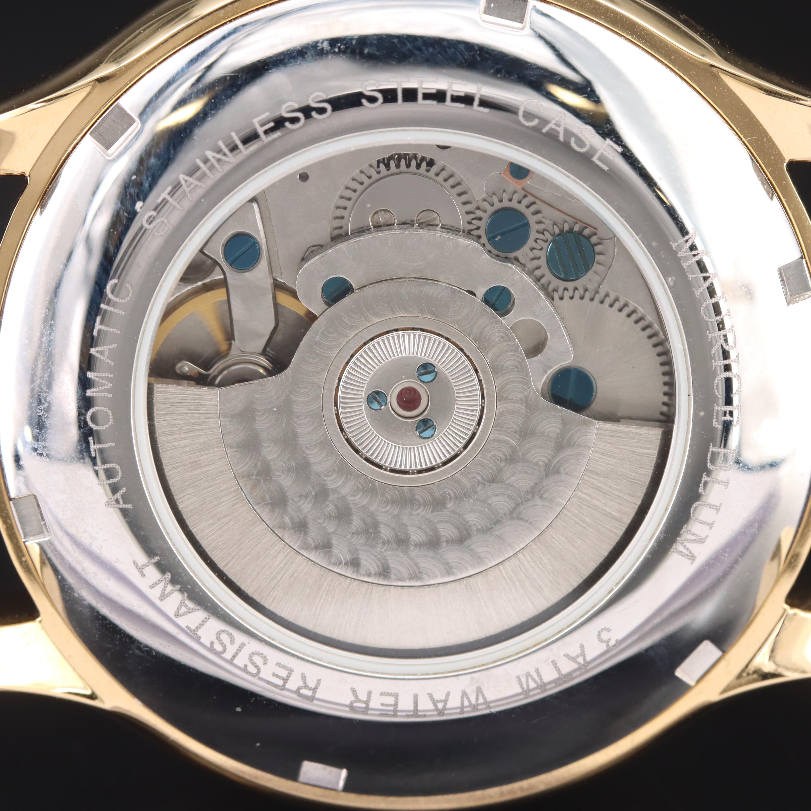 Maurice Blum Stainless Steel Automatic Watch