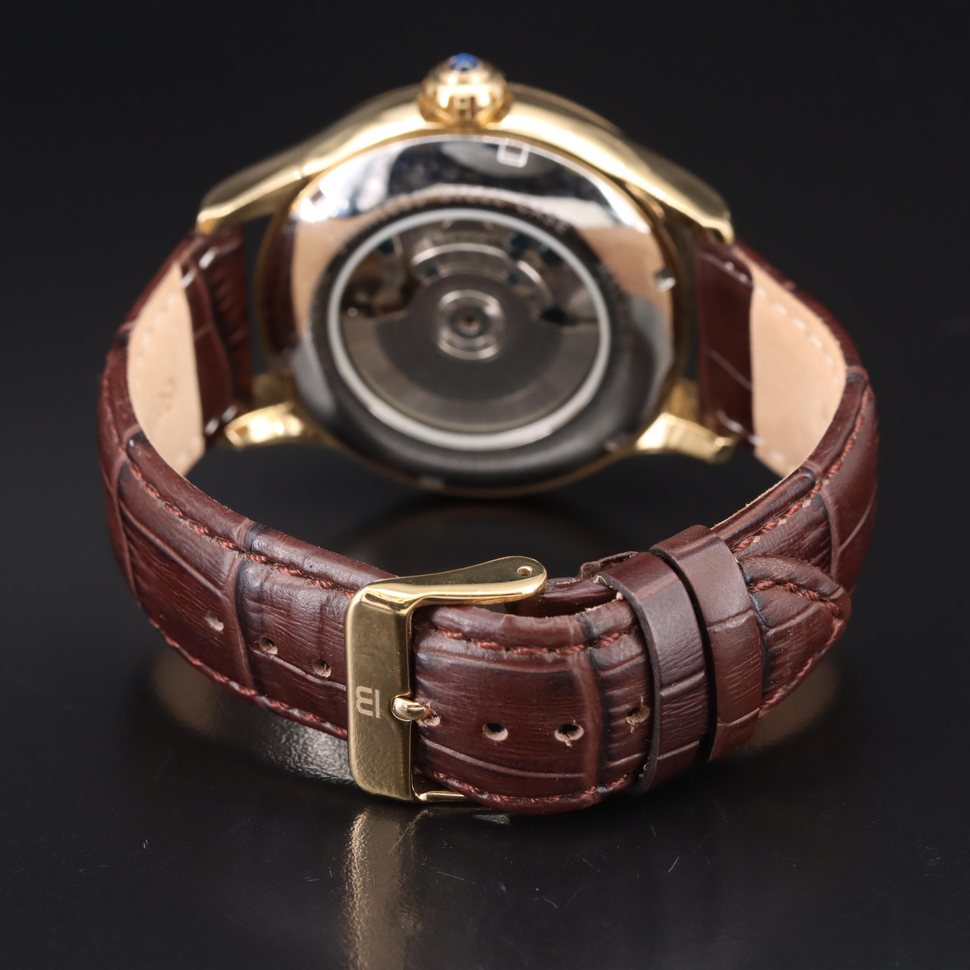 Maurice Blum Stainless Steel Automatic Watch