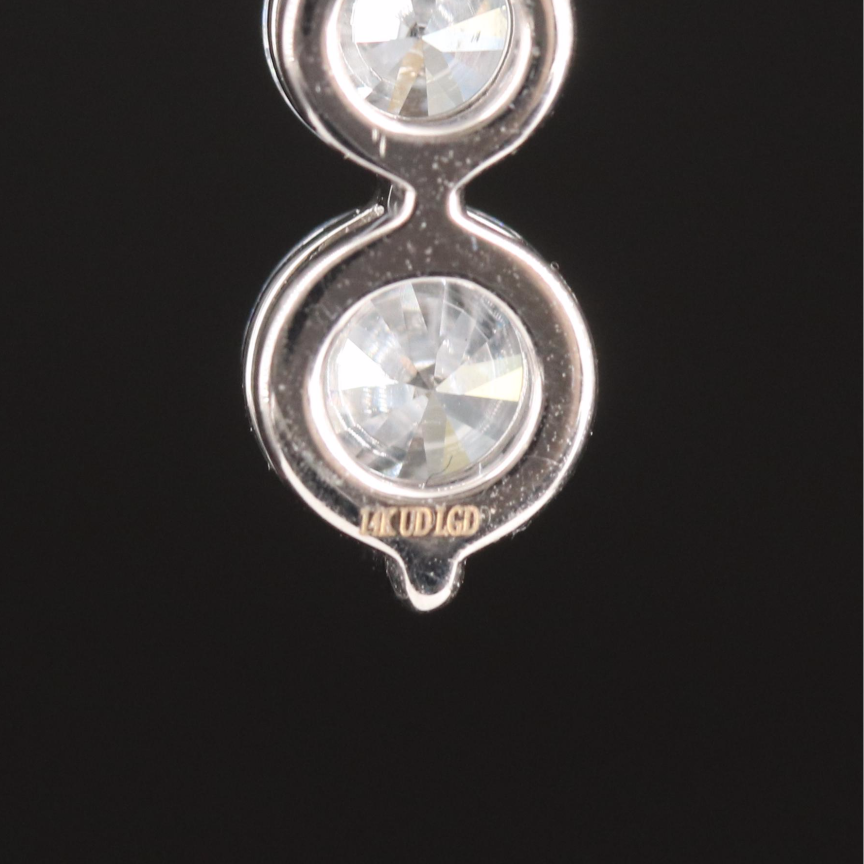 14K 1.40 CTW Lab Grown Diamond Three Stone Pendant