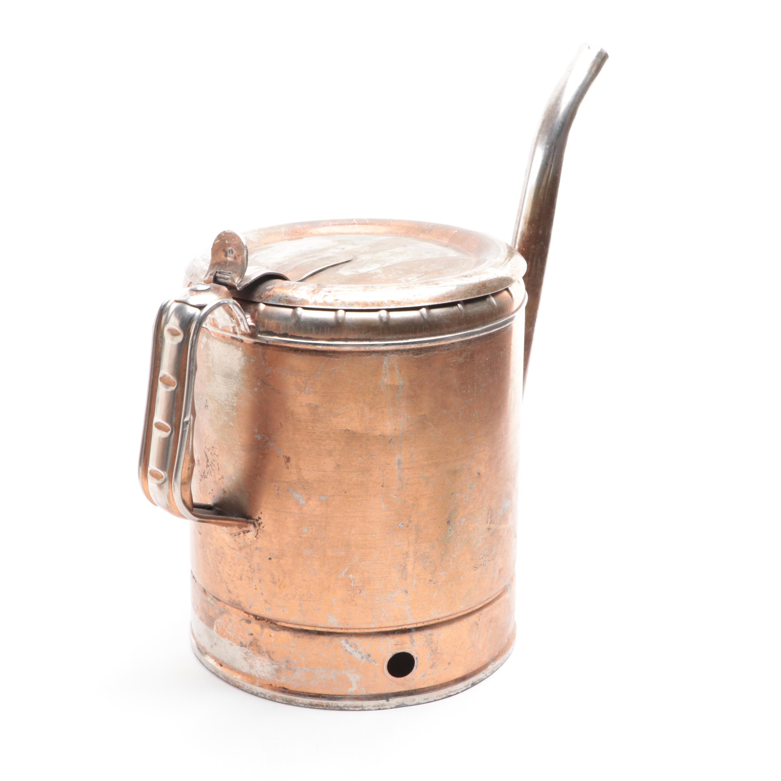 Swingspout Measure Co. and Standard Oil Gas Cans and Oil Bottle