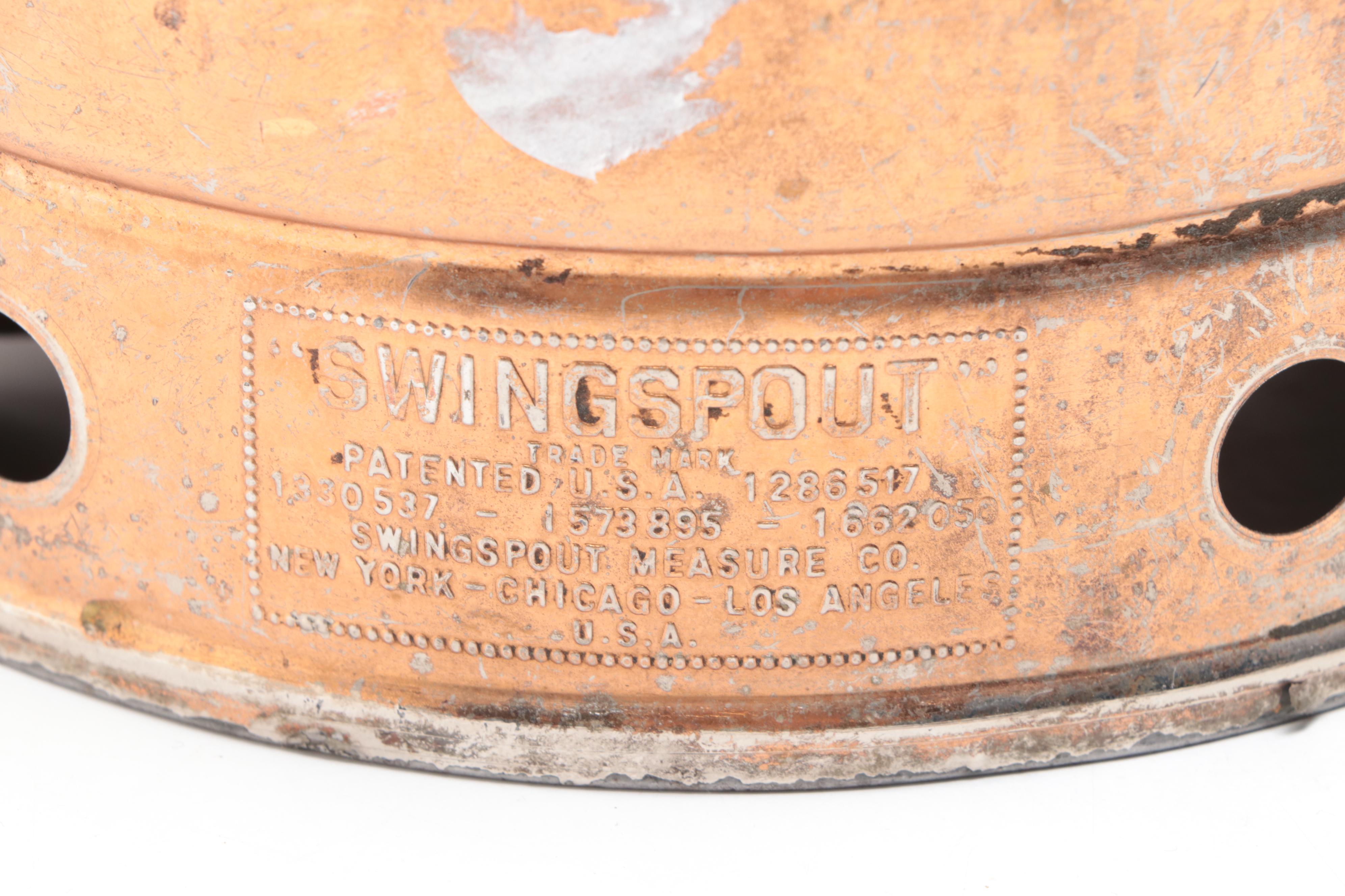 Swingspout Measure Co. and Standard Oil Gas Cans and Oil Bottle