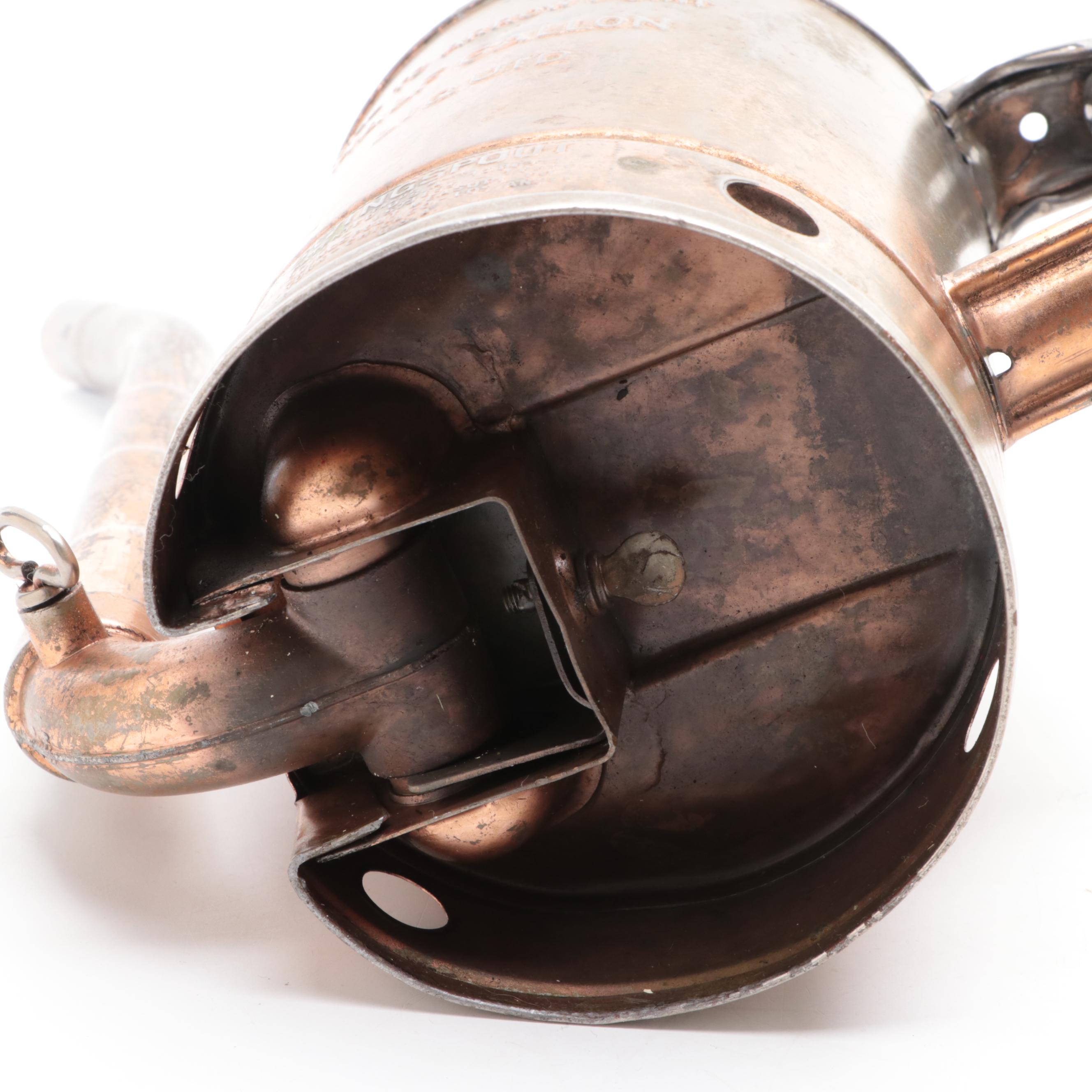 Swingspout Measure Co. and Standard Oil Gas Cans and Oil Bottle