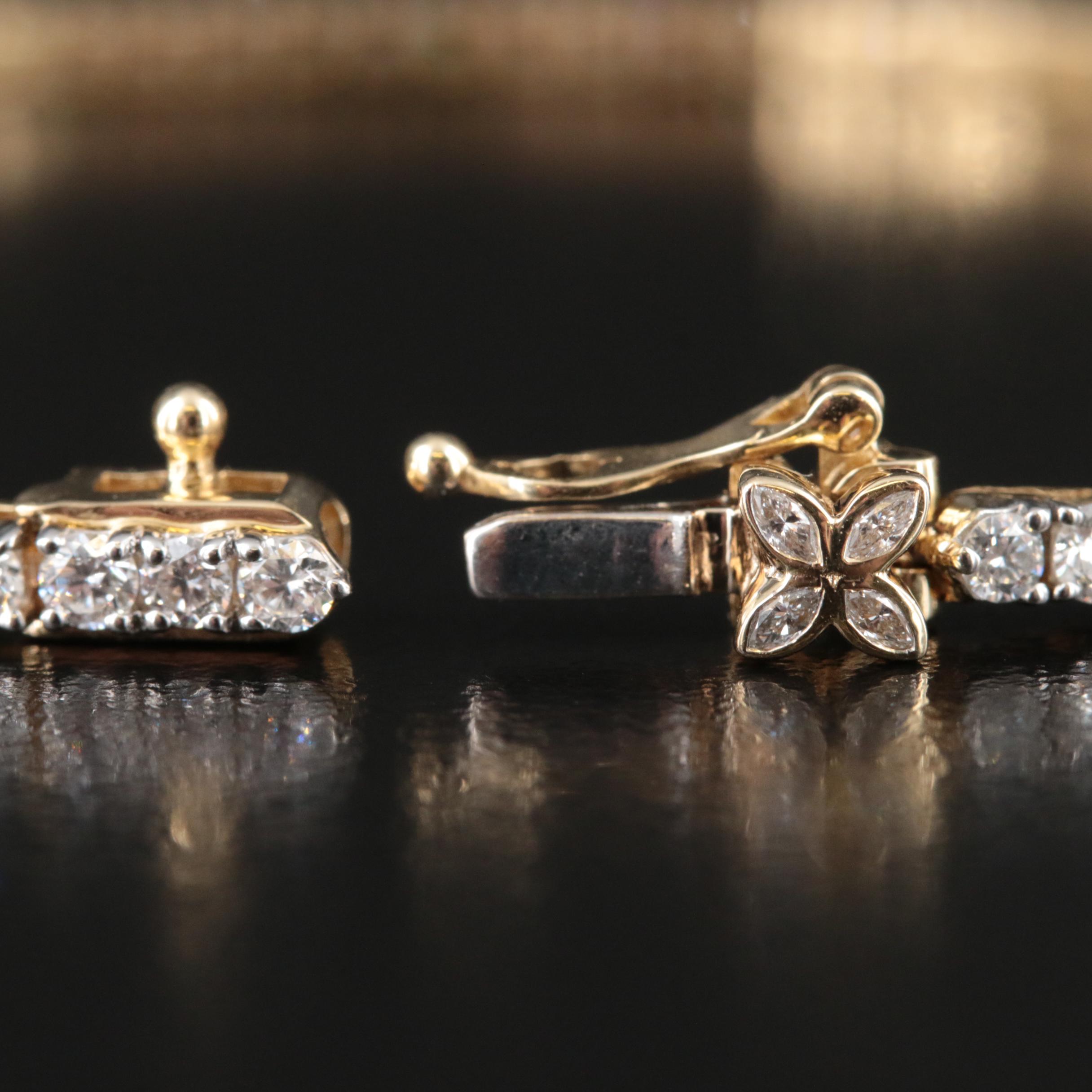 14K 3.00 CTW Lab Grown Diamond Bracelet with IGI Report