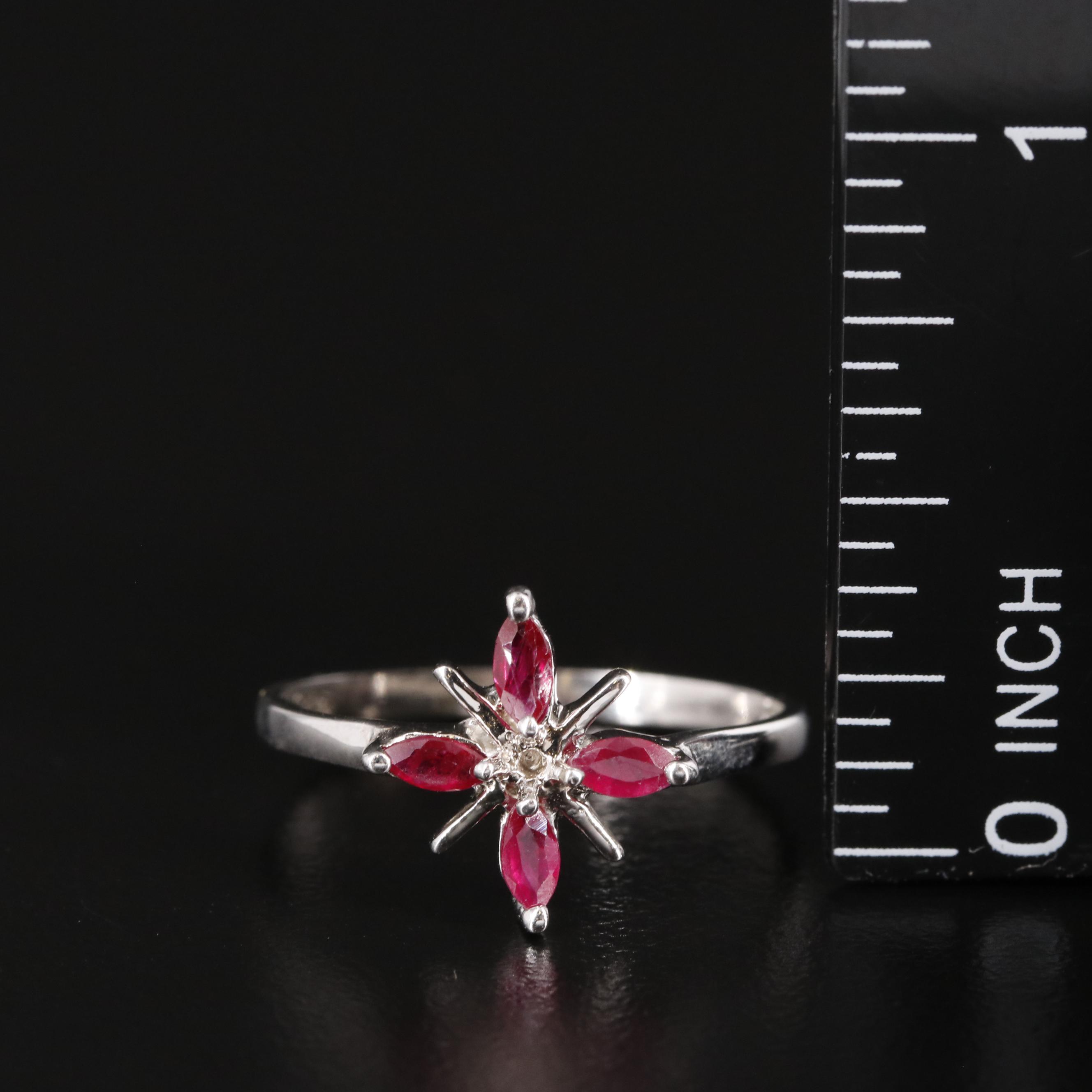 Sterling Ruby Ring
