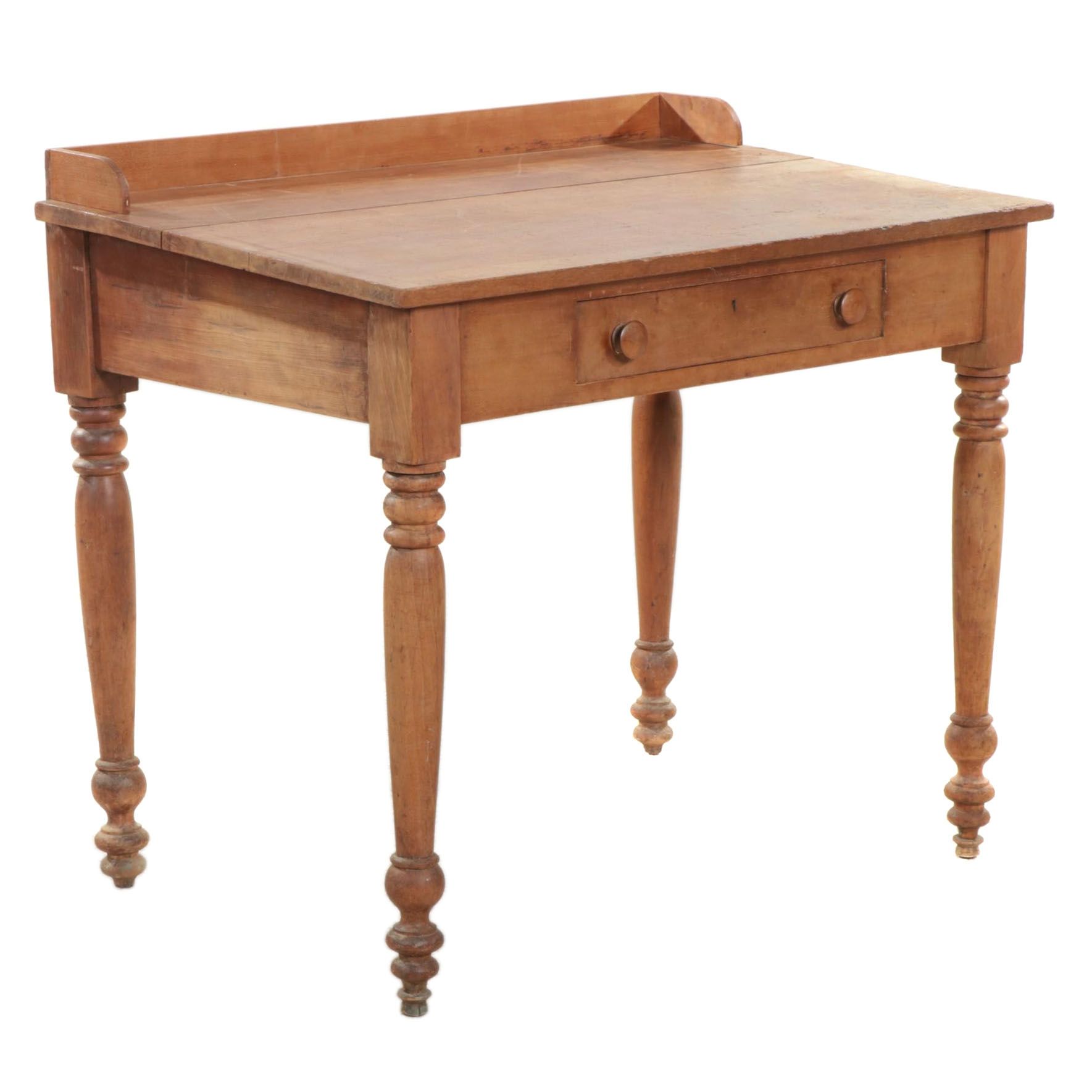 Wood Writing Table, Late 19th to Early 20th Century