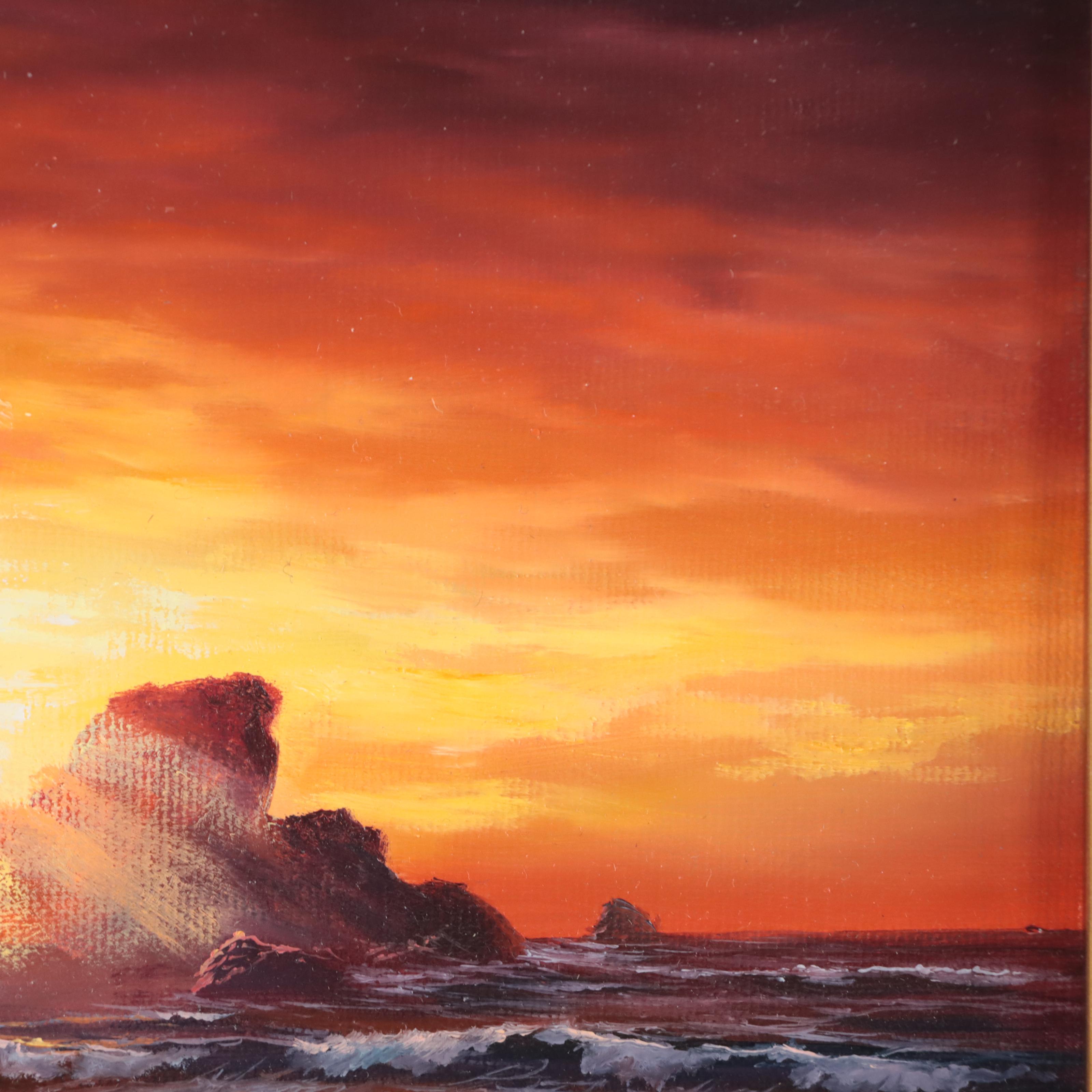 Jevgenijus Litvinas Oil Painting of Seascape