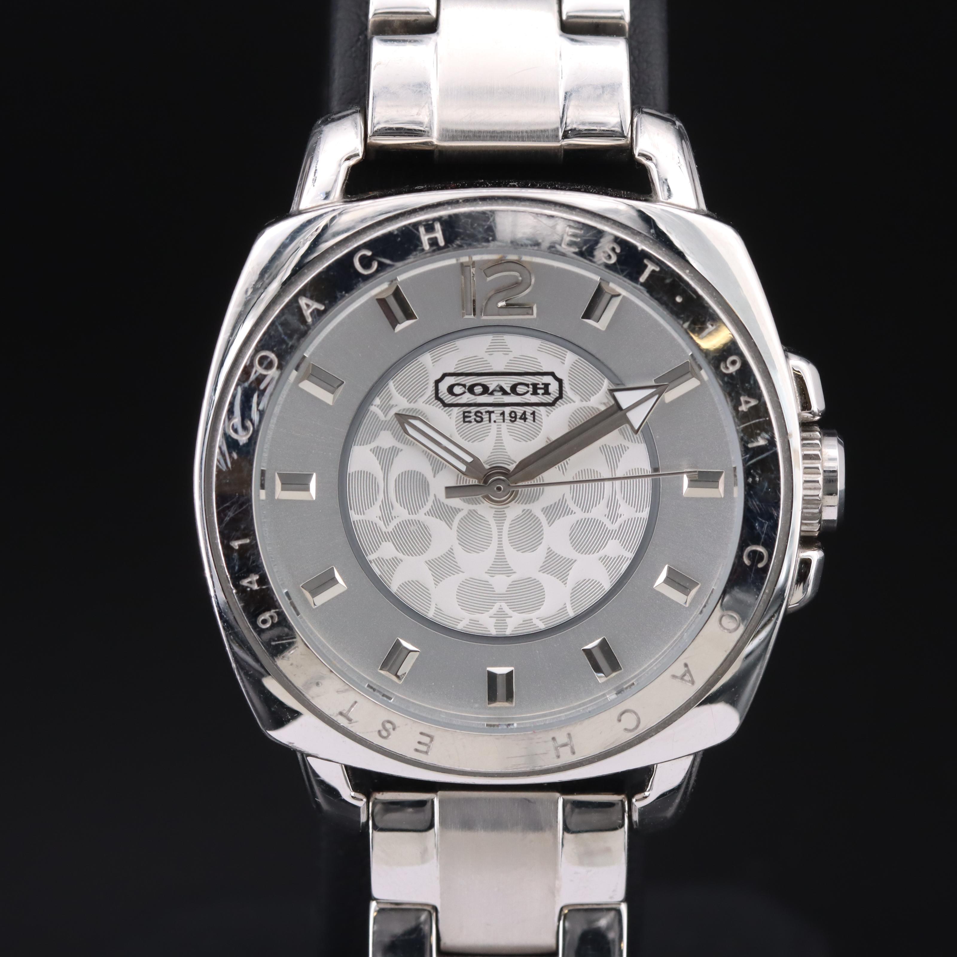 Coach "Libby" Stainless Steel Watch